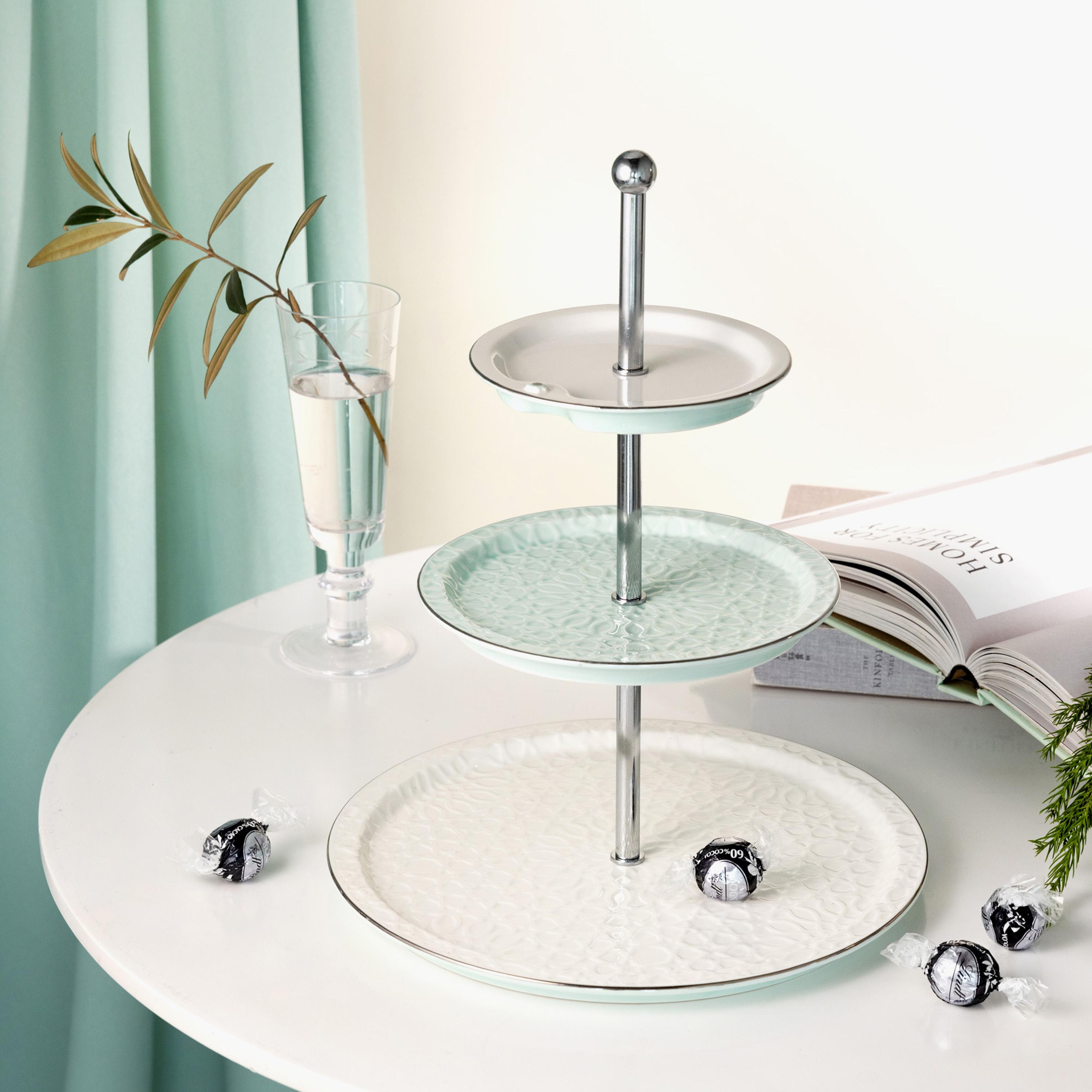 Porcelain 3-Tier Serving Platter-household-dining-serveware-servingplatters-image-1