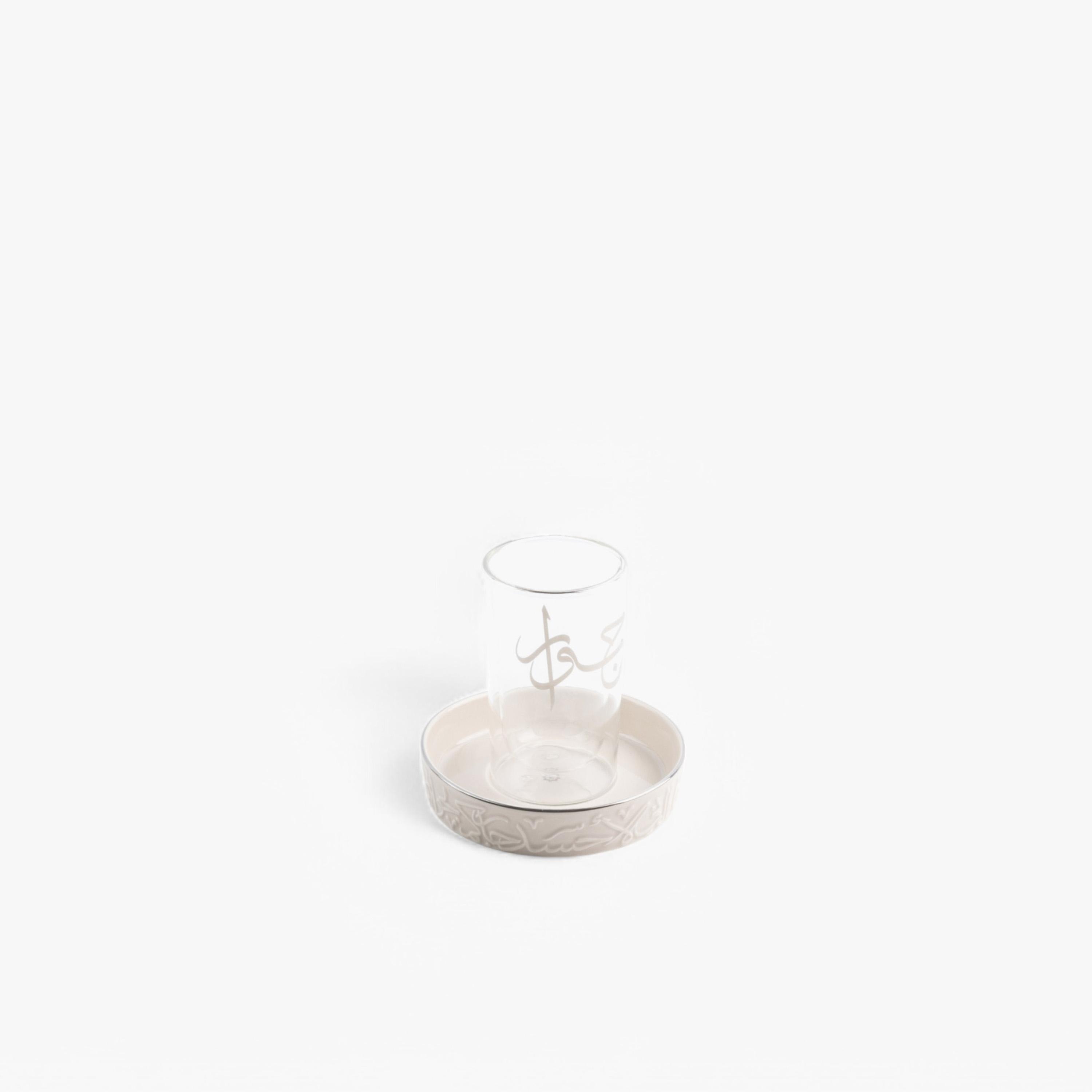 Calligraphy 18-Piece Kahwa Cup and Saucer Set with Sugar Pot-household-dining-teaandcoffee-teaandcoffeesets-image-4