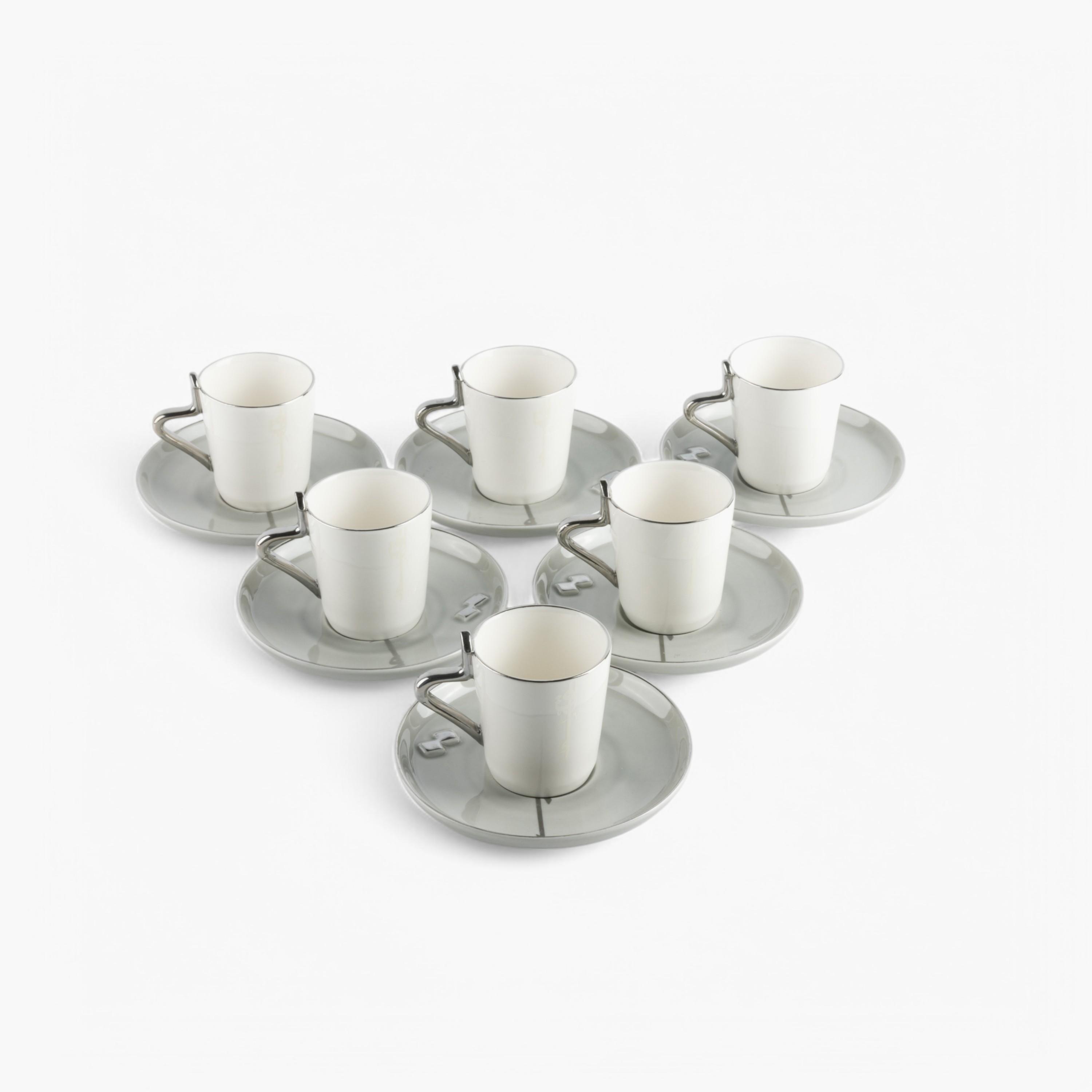 Calligraphy Detail 12-Piece Porcelain Turkish Coffee Set-household-dining-teaandcoffee-teaandcoffeesets-image-3