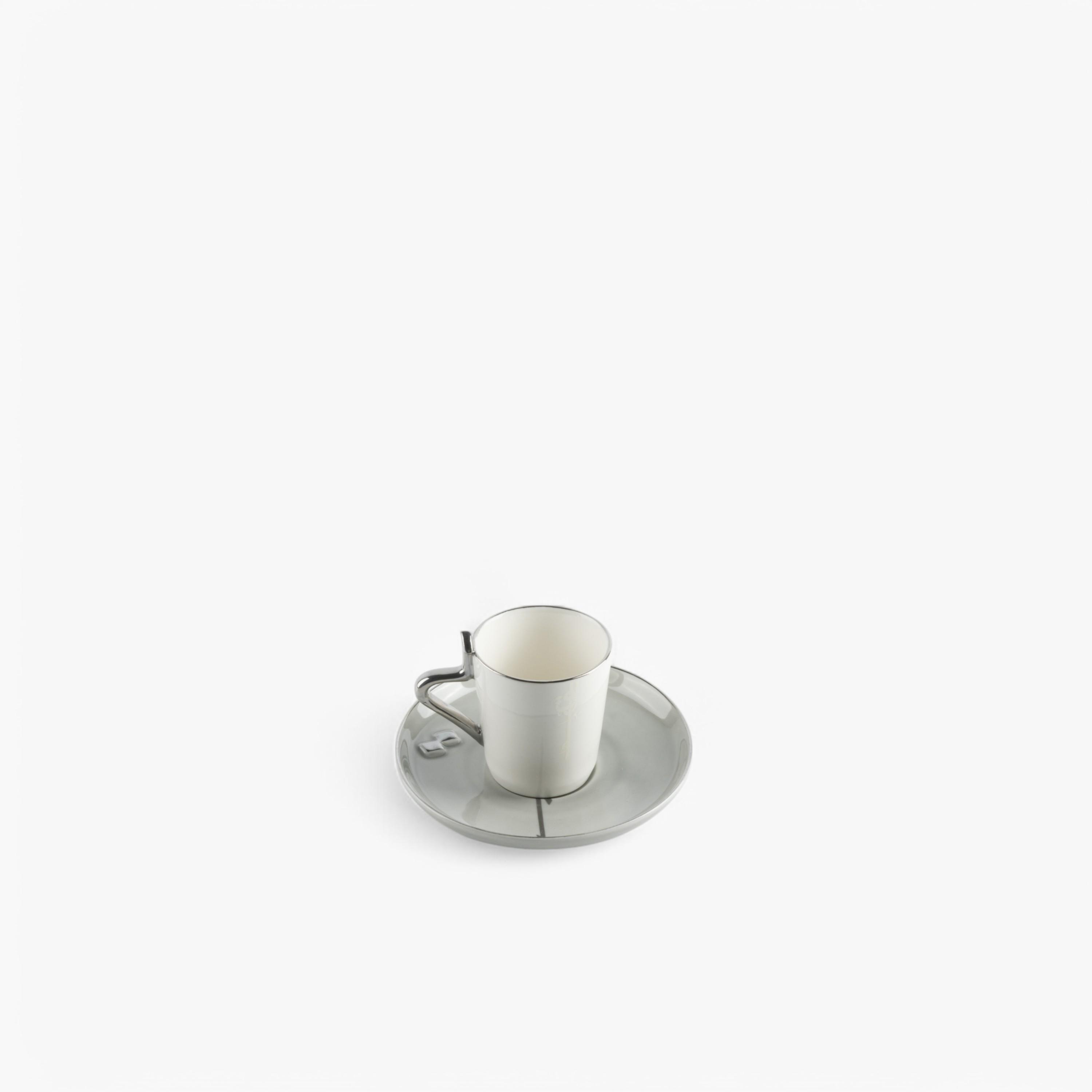 Calligraphy Detail 12-Piece Porcelain Turkish Coffee Set-household-dining-teaandcoffee-teaandcoffeesets-image-4
