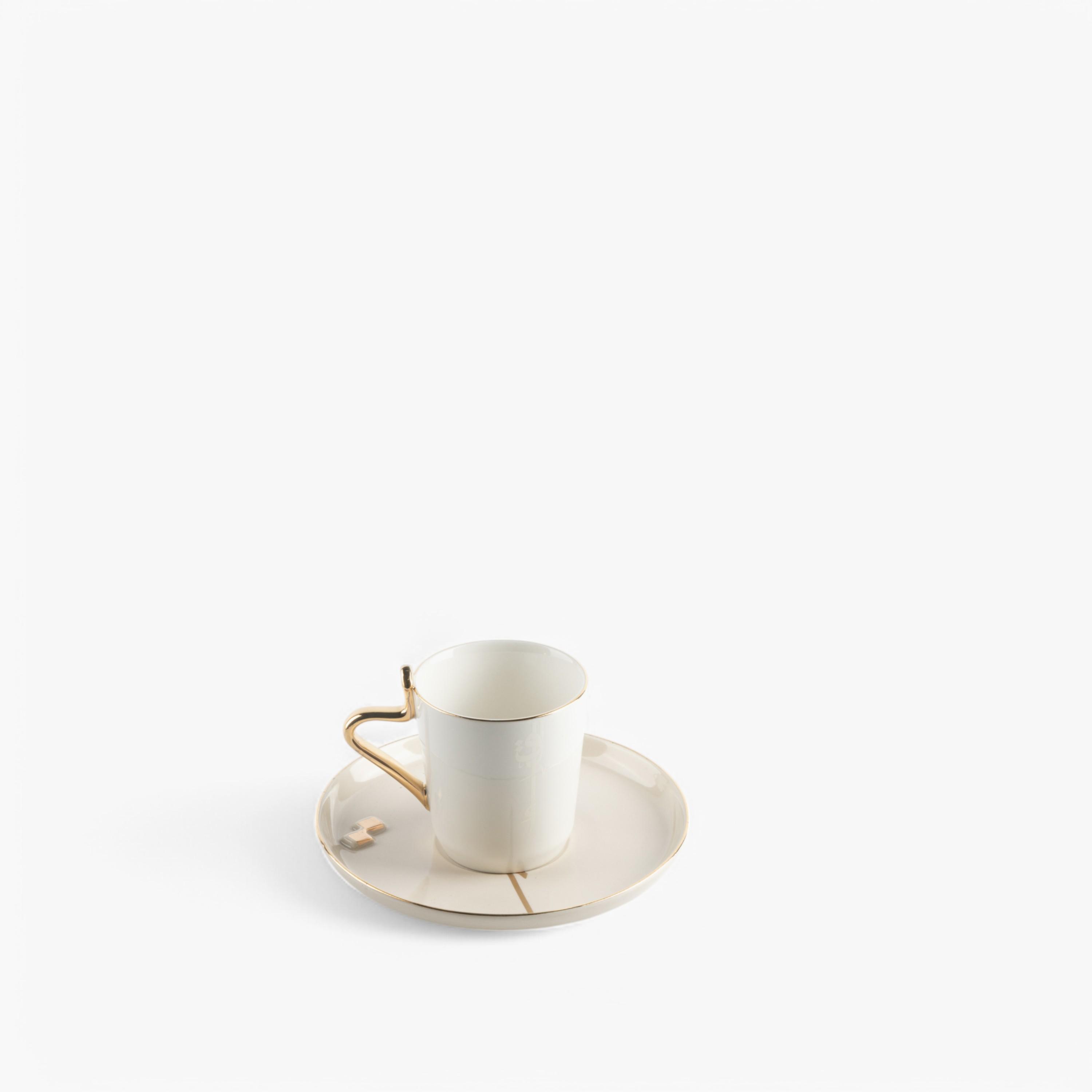 طقم فناجين وصحون بورسلان 12 قطعة بتفاصيل الخط العربي من أوتانتيك-household-dining-teaandcoffee-teaandcoffeesets-image-4