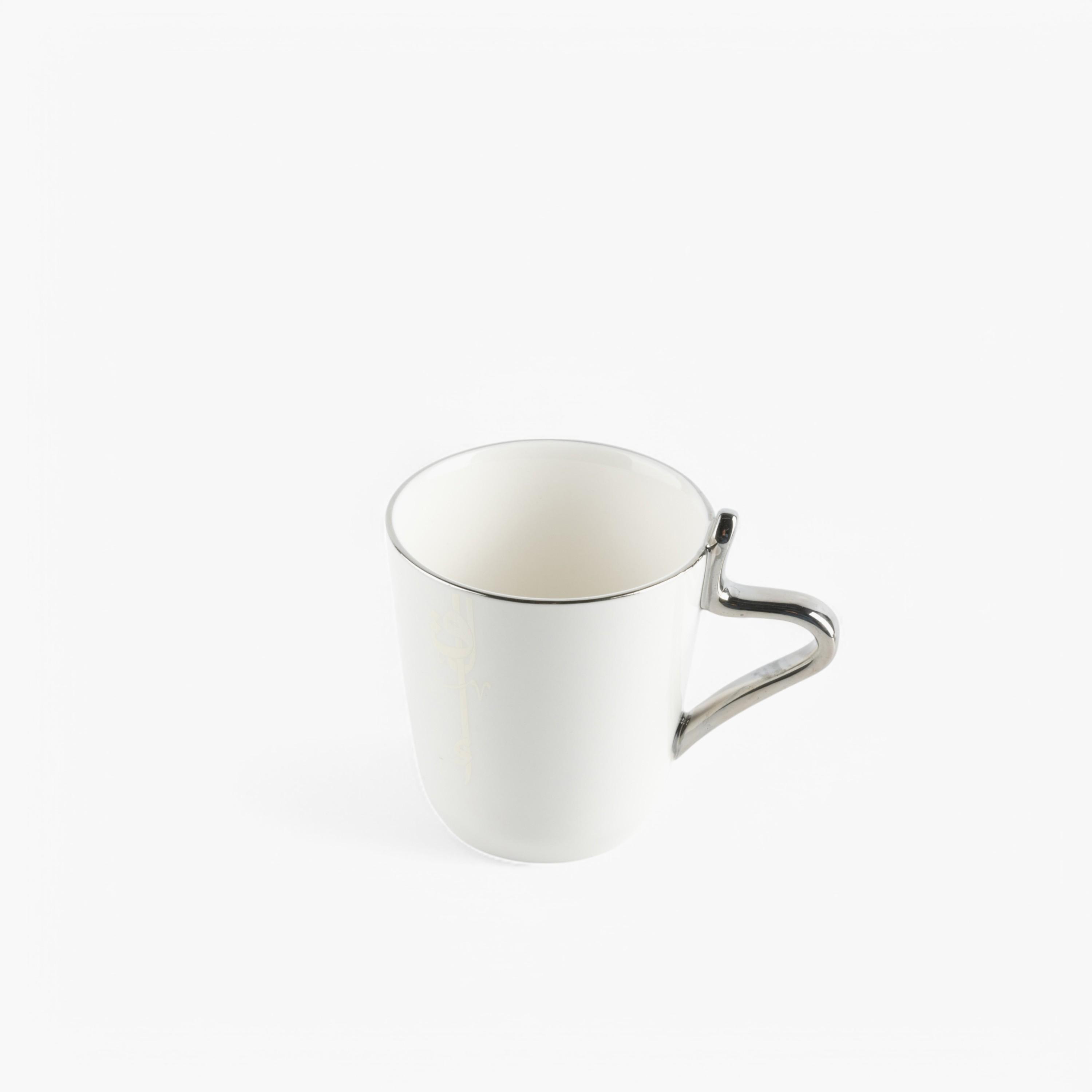 Calligraphy Detail 12-Piece Porcelain Cup and Saucer Set-household-dining-teaandcoffee-teaandcoffeesets-image-6