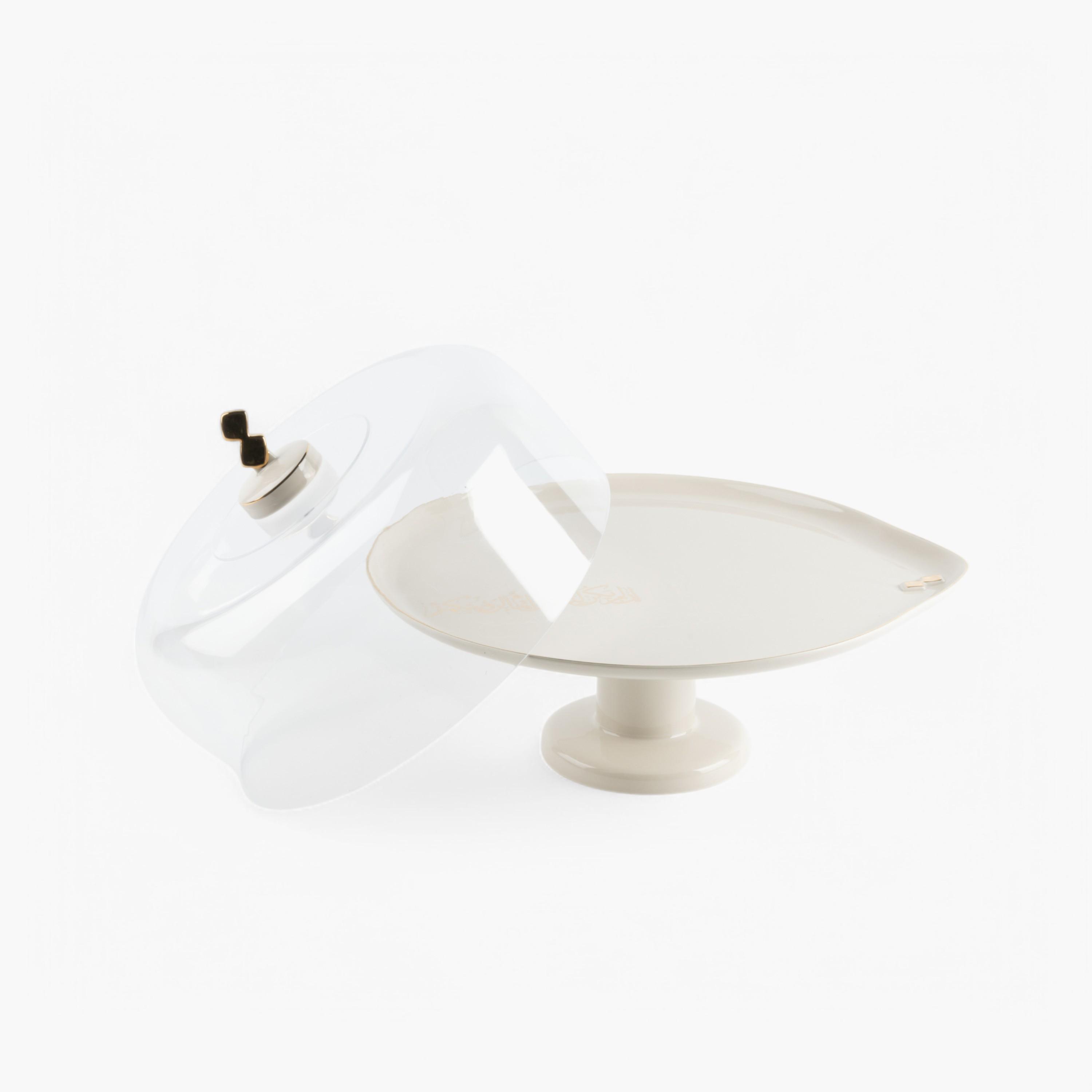 Solid 9-Piece Porcelain Cake Serving Set-household-dining-serveware-cakestands-image-6