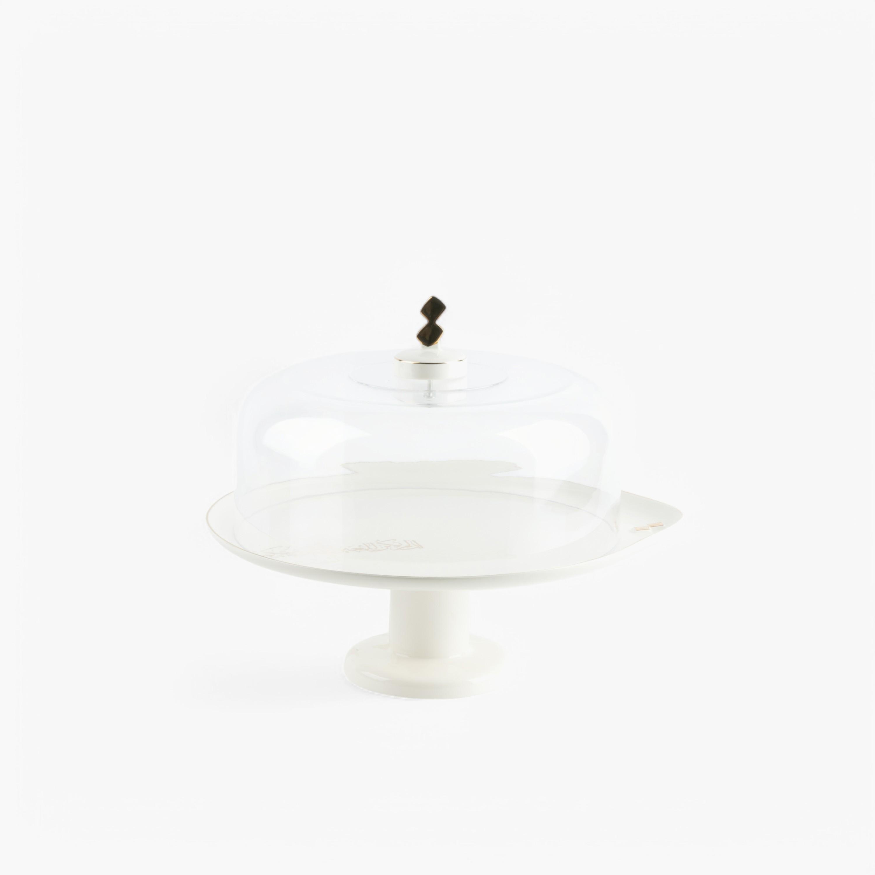 Solid 9-Piece Porcelain Cake Serving Set-household-dining-serveware-cakestands-image-4