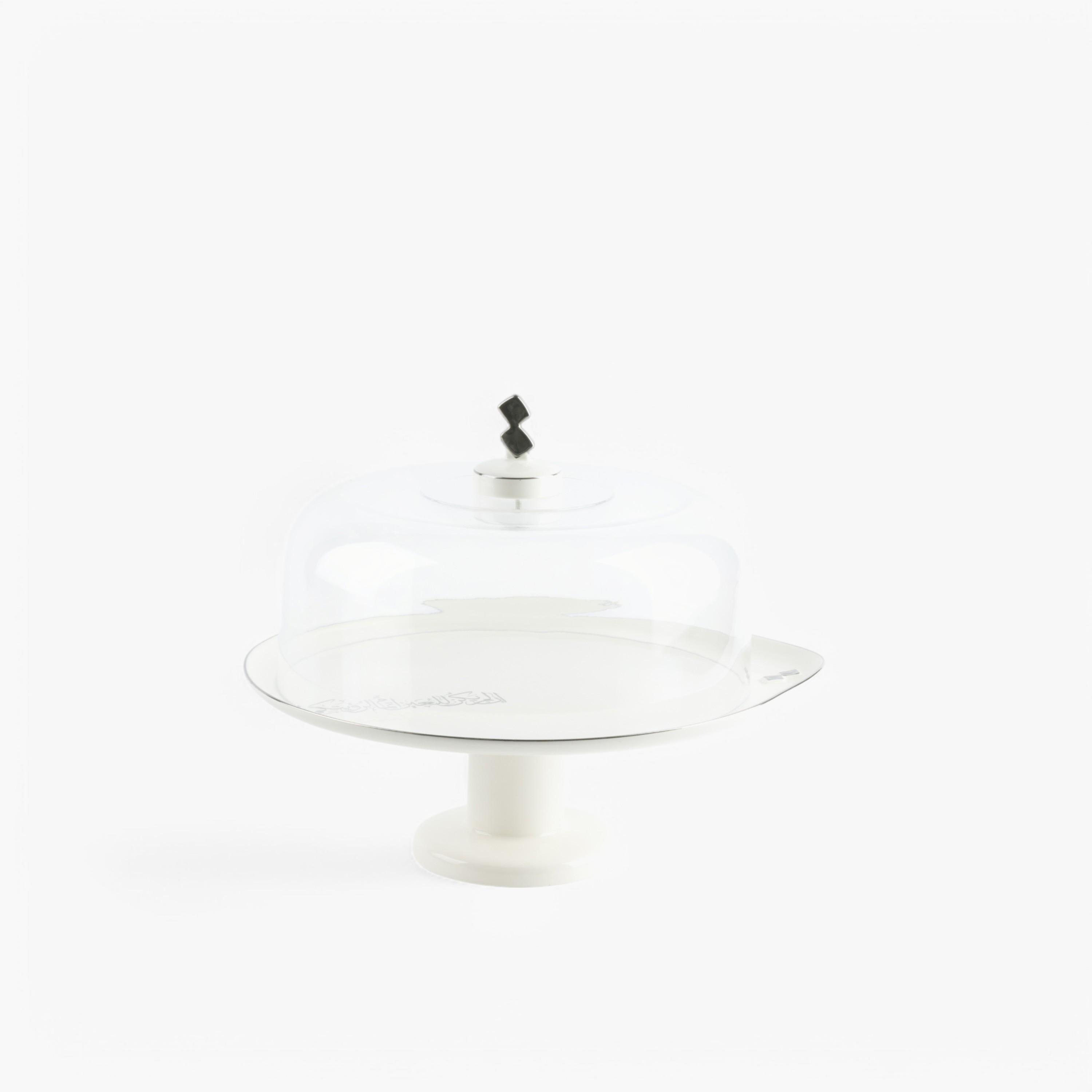 Solid 9-Piece Porcelain Cake Serving Set-household-dining-serveware-cakestands-image-4