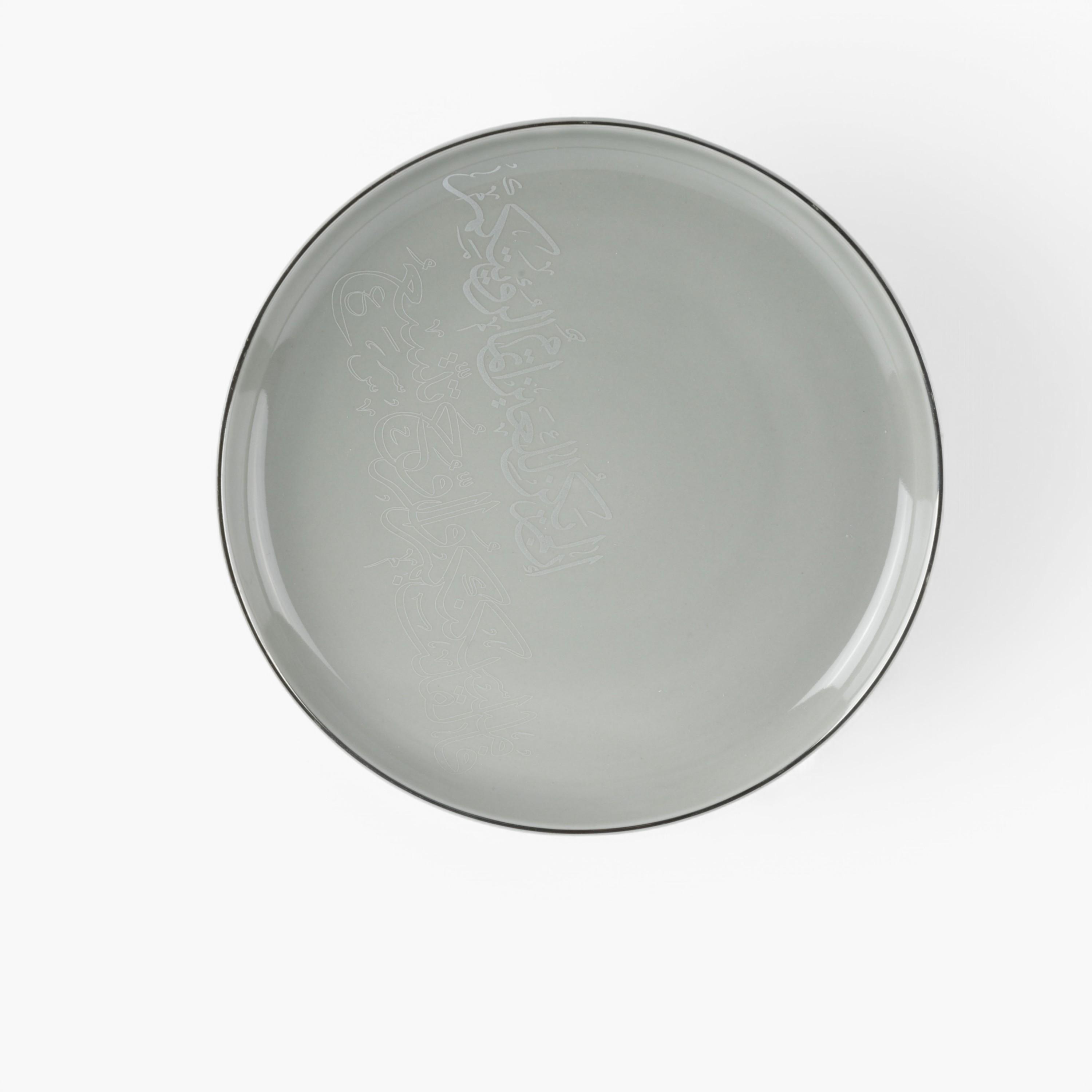 Embossed Porcelain Cake Serving Plate - Set of 6-household-dining-dinnerware-plates-image-2