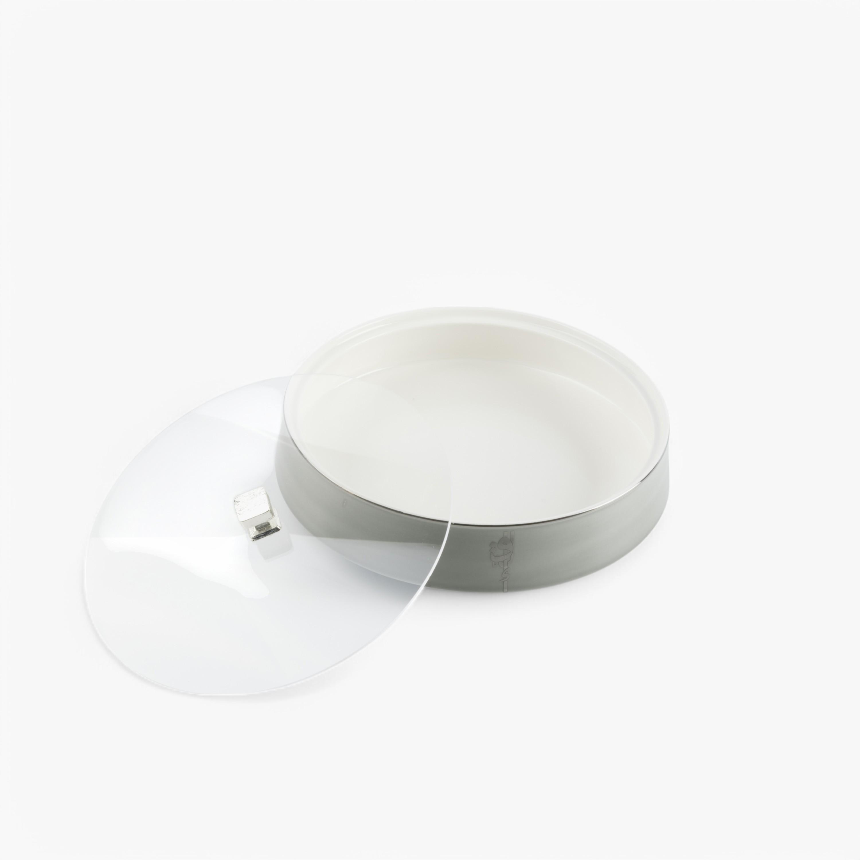 Calligraphy Detail Porcelain Date Bowl with Glass Lid-household-dining-dinnerware-bowls-image-2