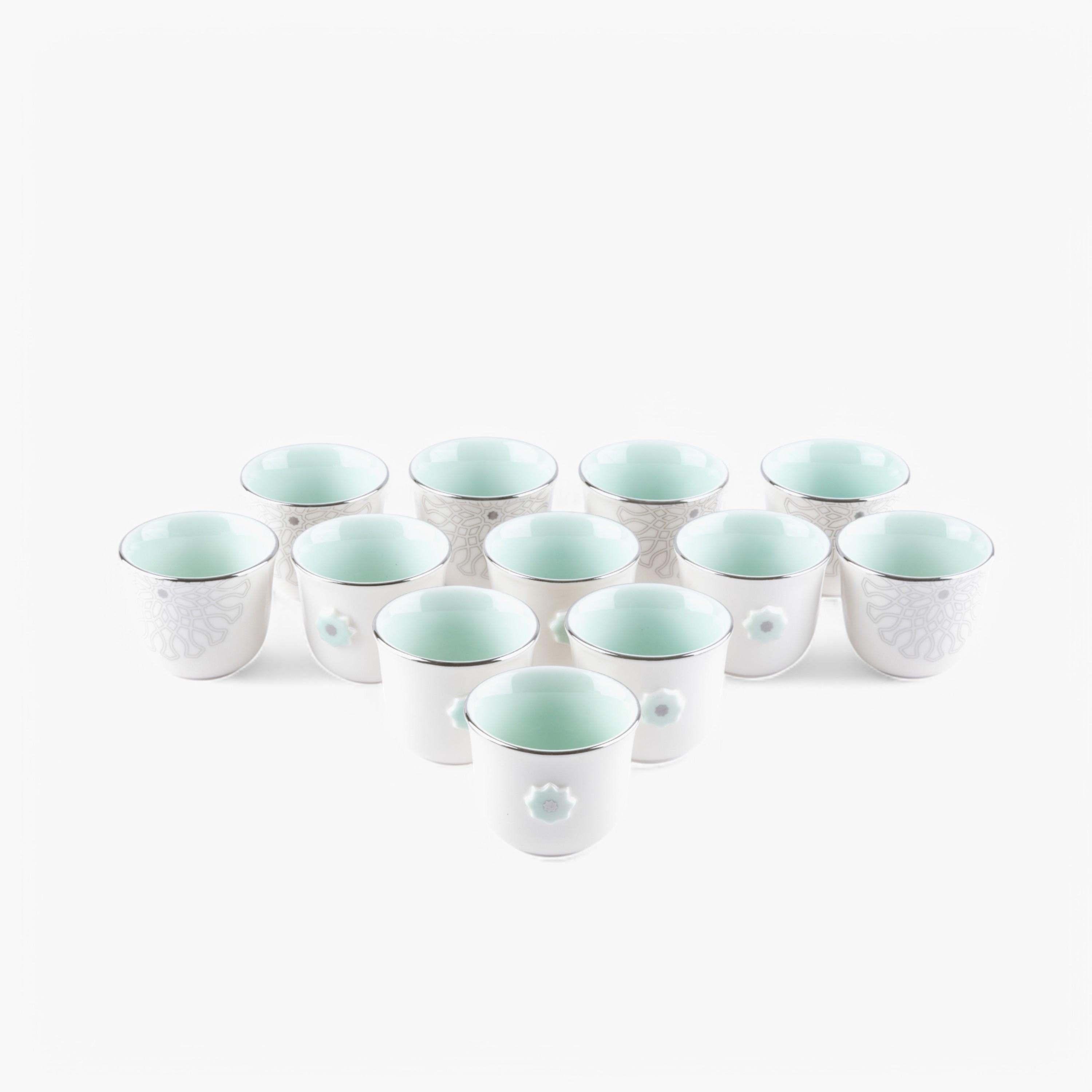 Embellished 12-Piece Porcelain Kahwa Set-household-dining-teaandcoffee-teaandcoffeesets-image-2