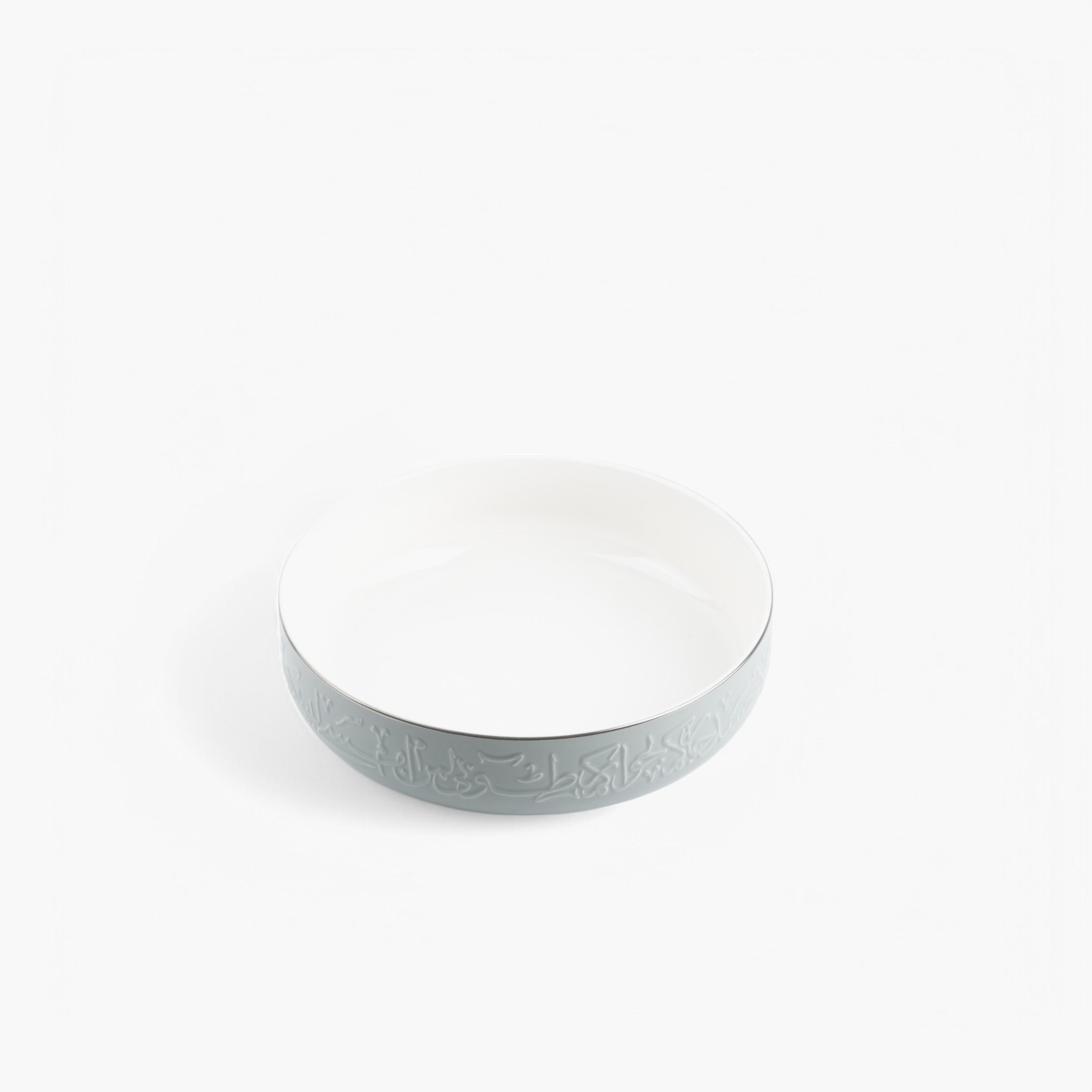 Embossed Porcelain Bowl with Glass Lid-household-dining-dinnerware-bowls-image-3