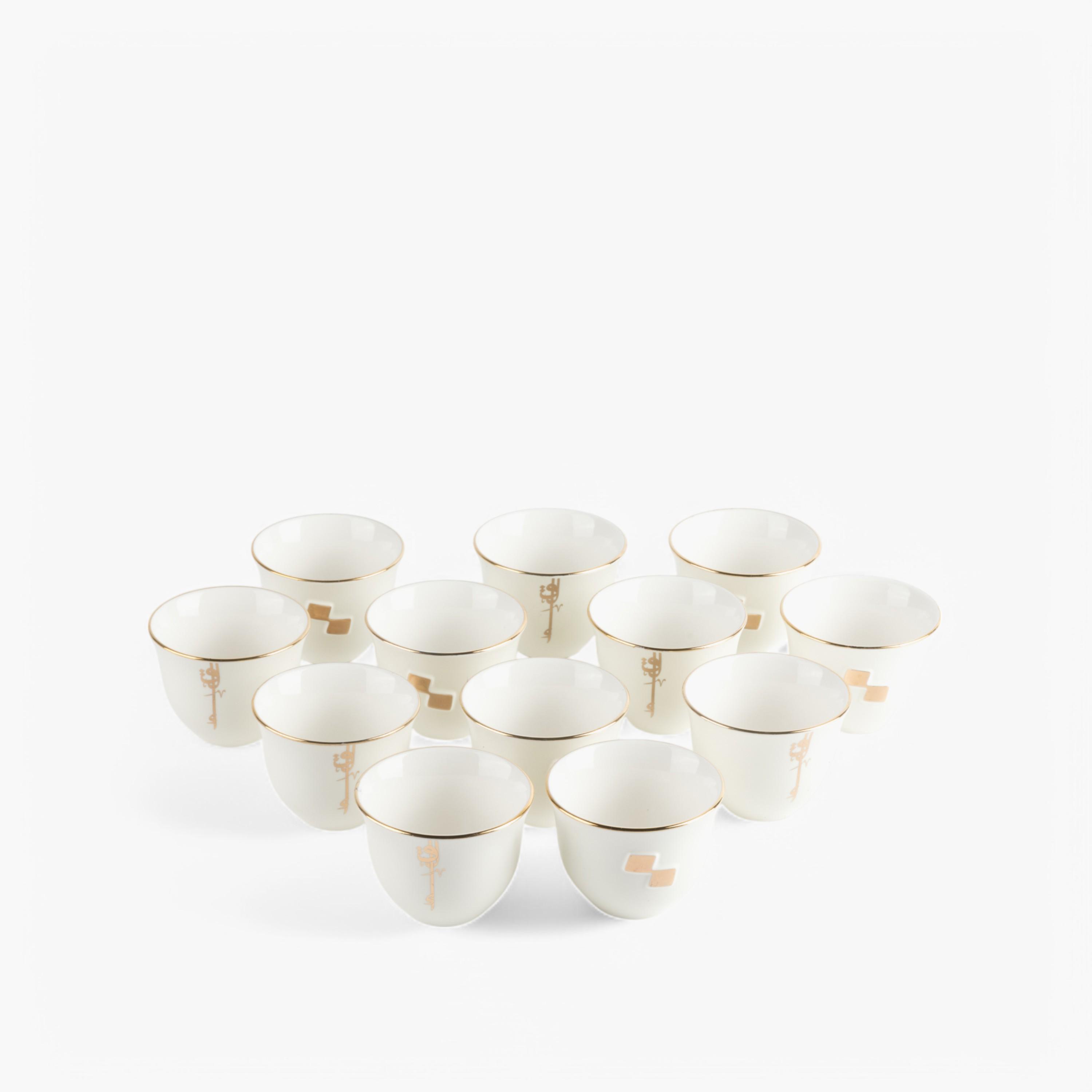 Embellished 12-Piece Porcelain Kahwa Set-household-dining-teaandcoffee-teaandcoffeesets-image-2