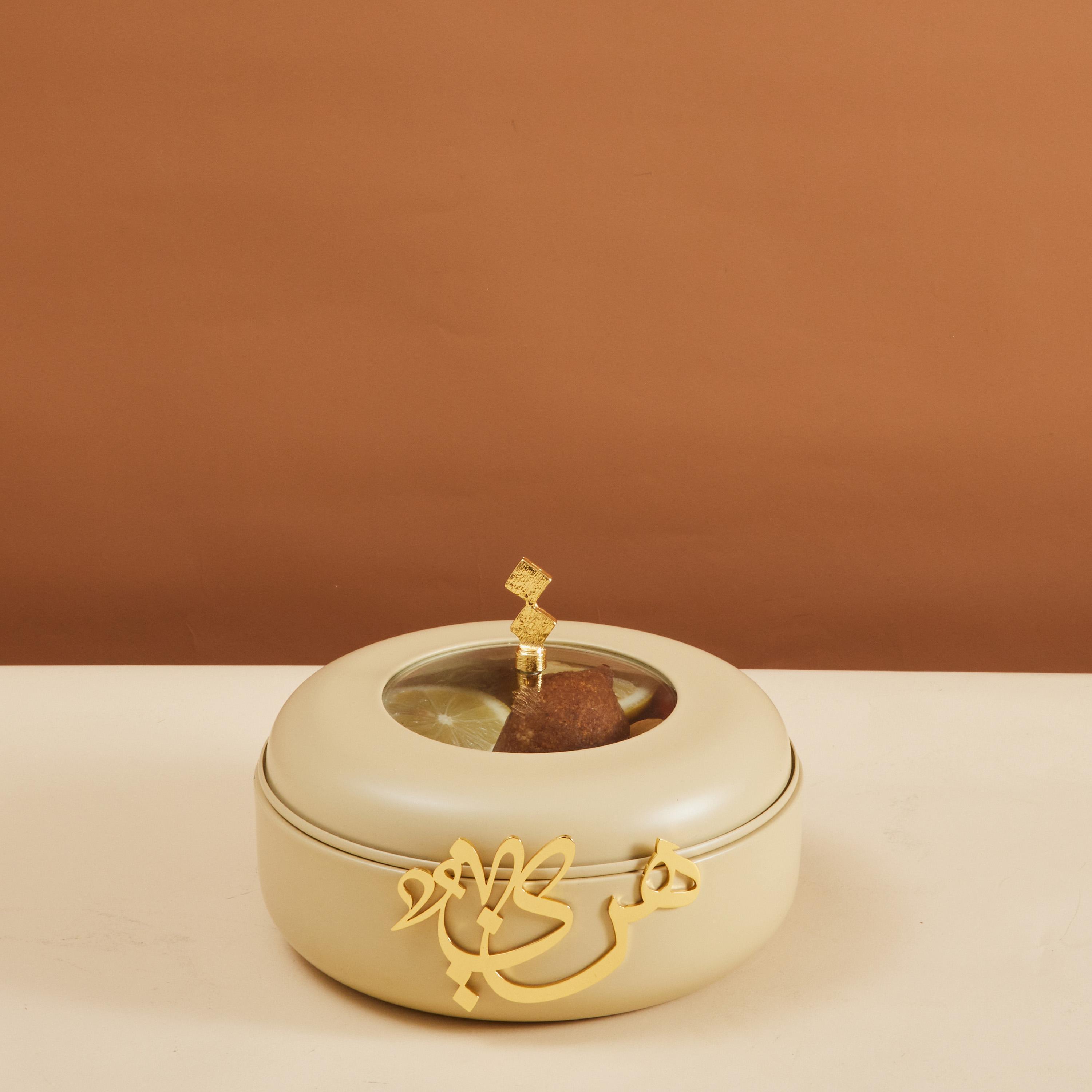 Calligraphy Accent Porcelain Serving Casserole with Lid-household-dining-serveware-foodwarmersandcasseroles-image-1