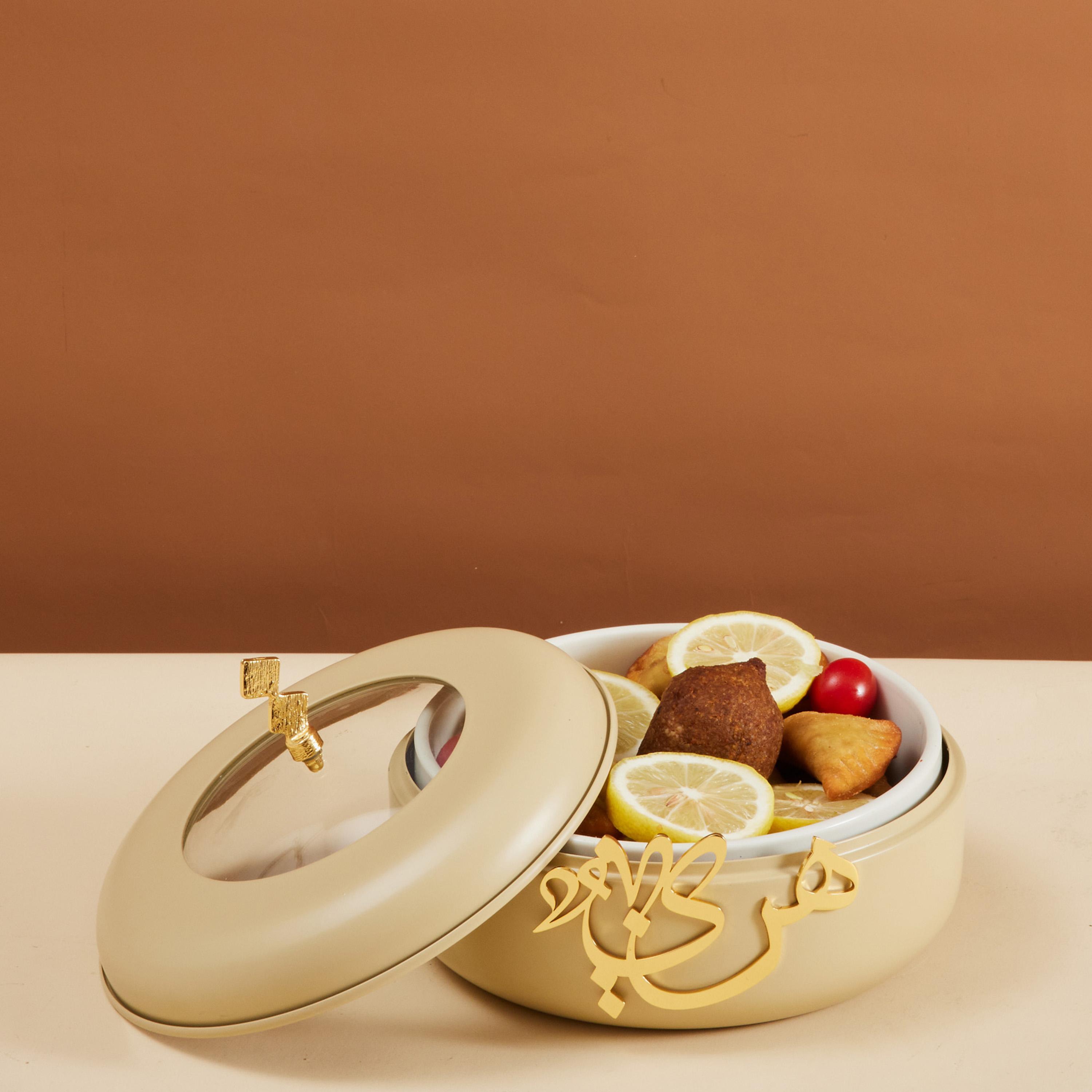 Calligraphy Accent Porcelain Serving Casserole with Lid-household-dining-serveware-foodwarmersandcasseroles-image-2
