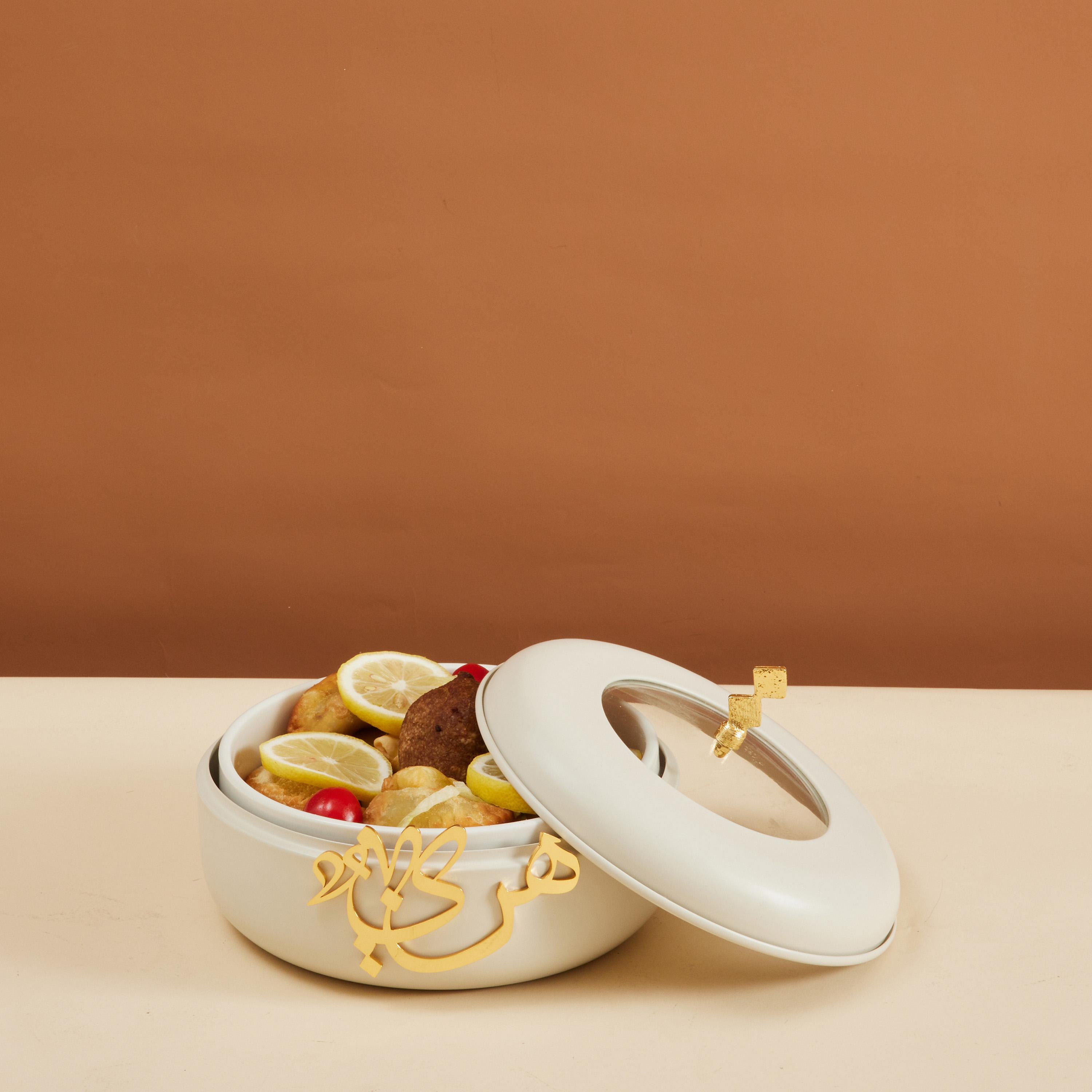 Calligraphy Accent Serving Casserole with Lid-household-dining-serveware-foodwarmersandcasseroles-image-1