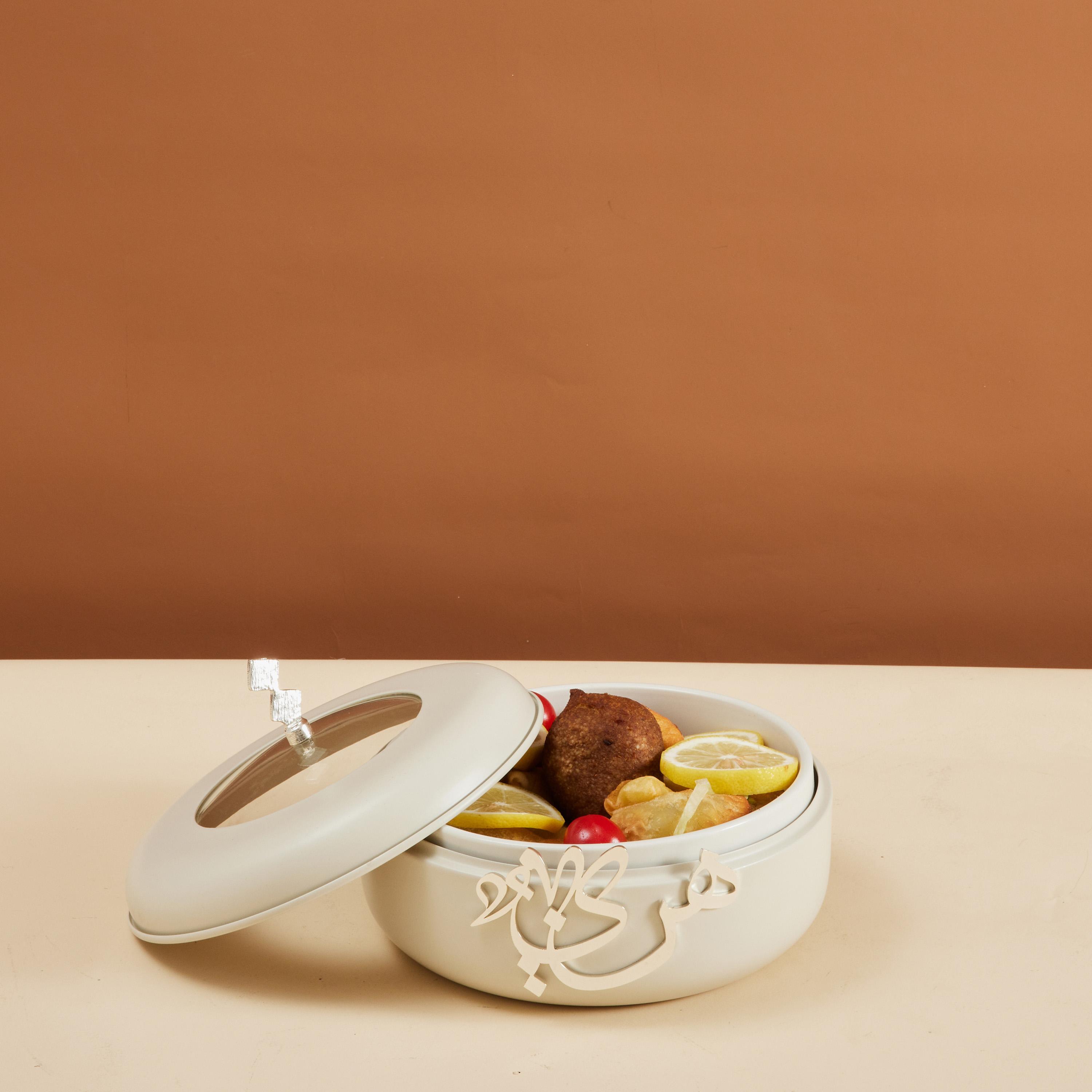 Calligraphy Accent Serving Casserole with Lid-household-dining-serveware-foodwarmersandcasseroles-image-1
