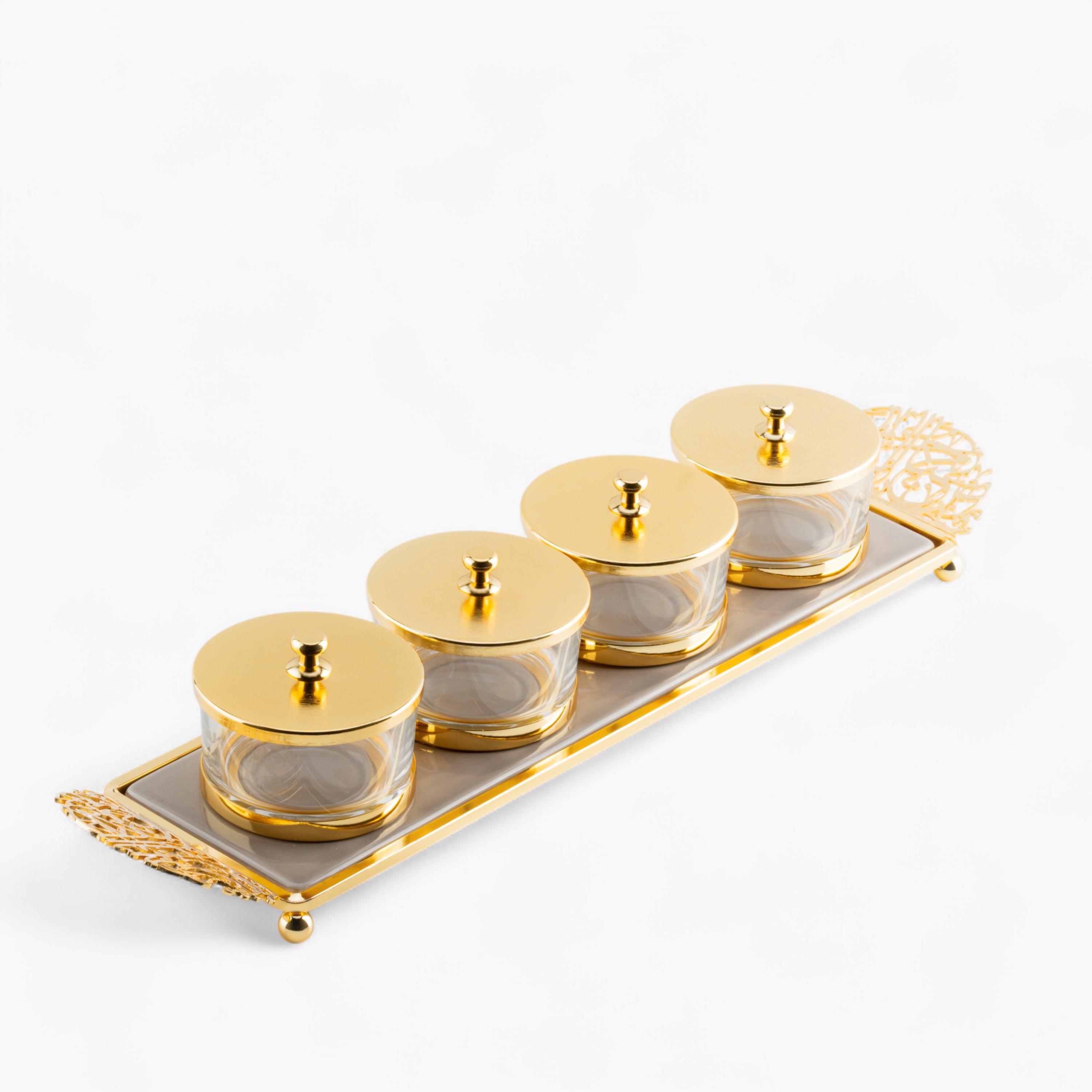 Decorative 9-Piece Serving Bowl and Tray Set-household-dining-dinnerware-bowls-image-2