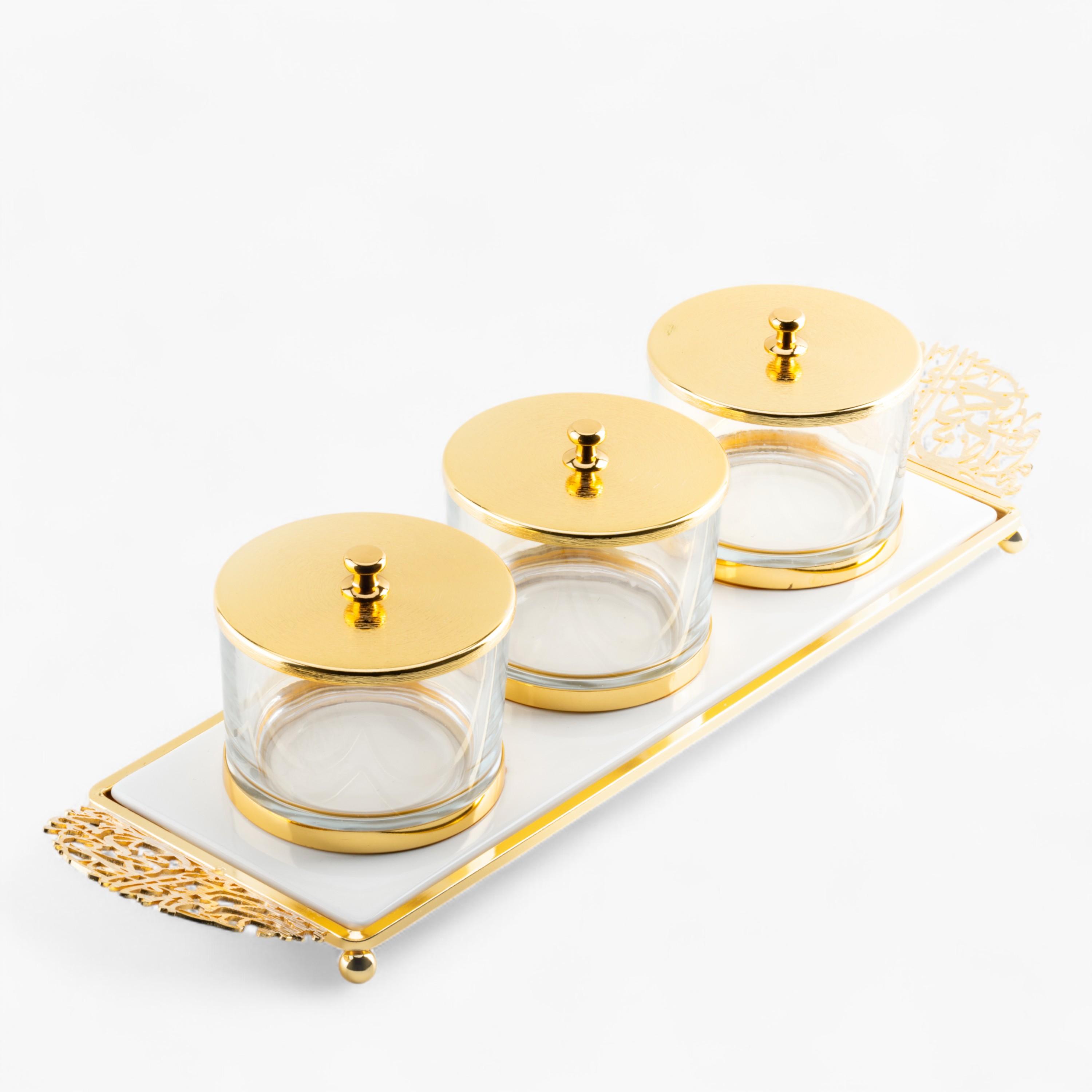 طقم تقديم أوعية وصينية 7 قطع من أوتانتيك-household-dining-dinnerware-bowls-image-3