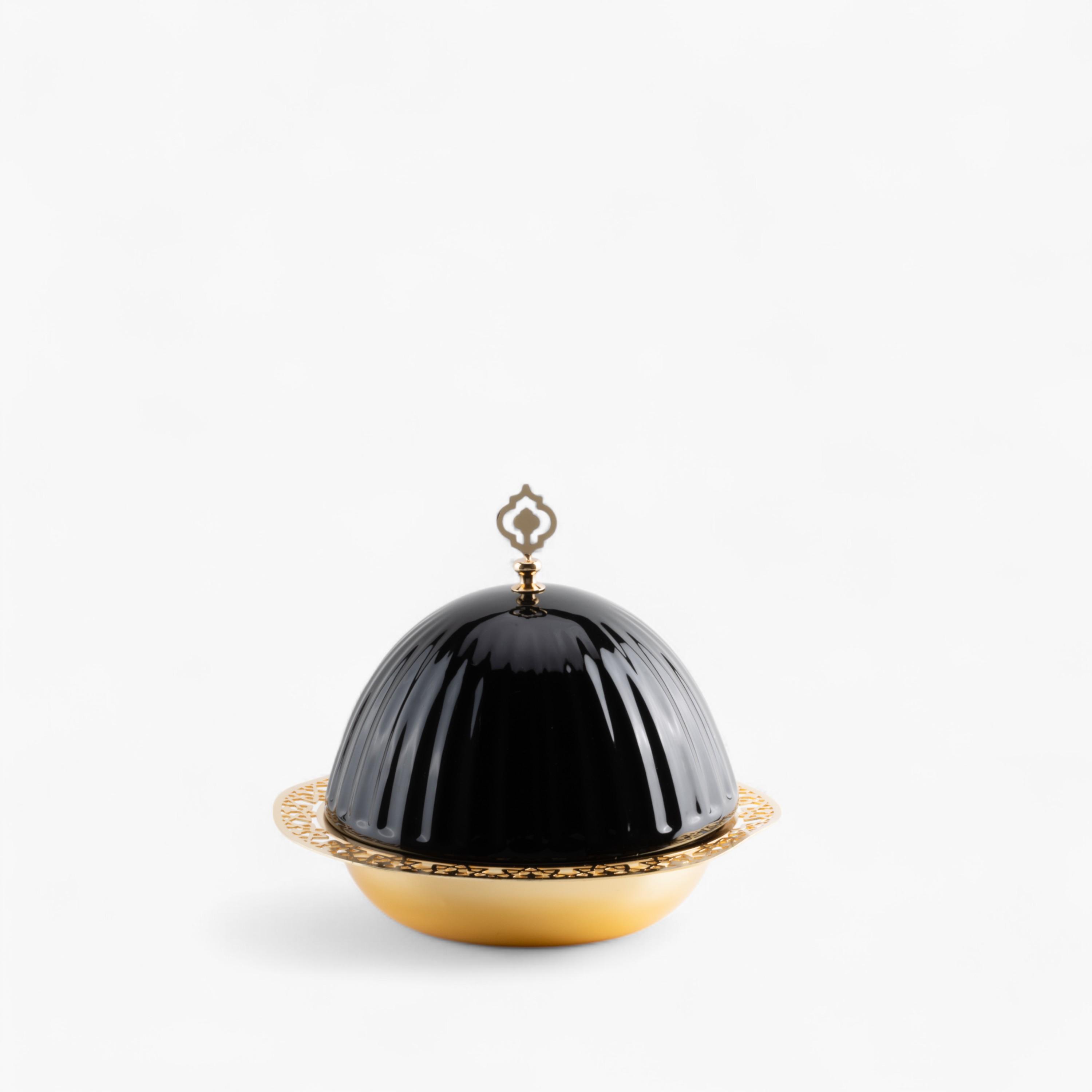 وعاء تقديم بورسلان مع غطاء من أوتانتيك-household-dining-dinnerware-bowls-image-4
