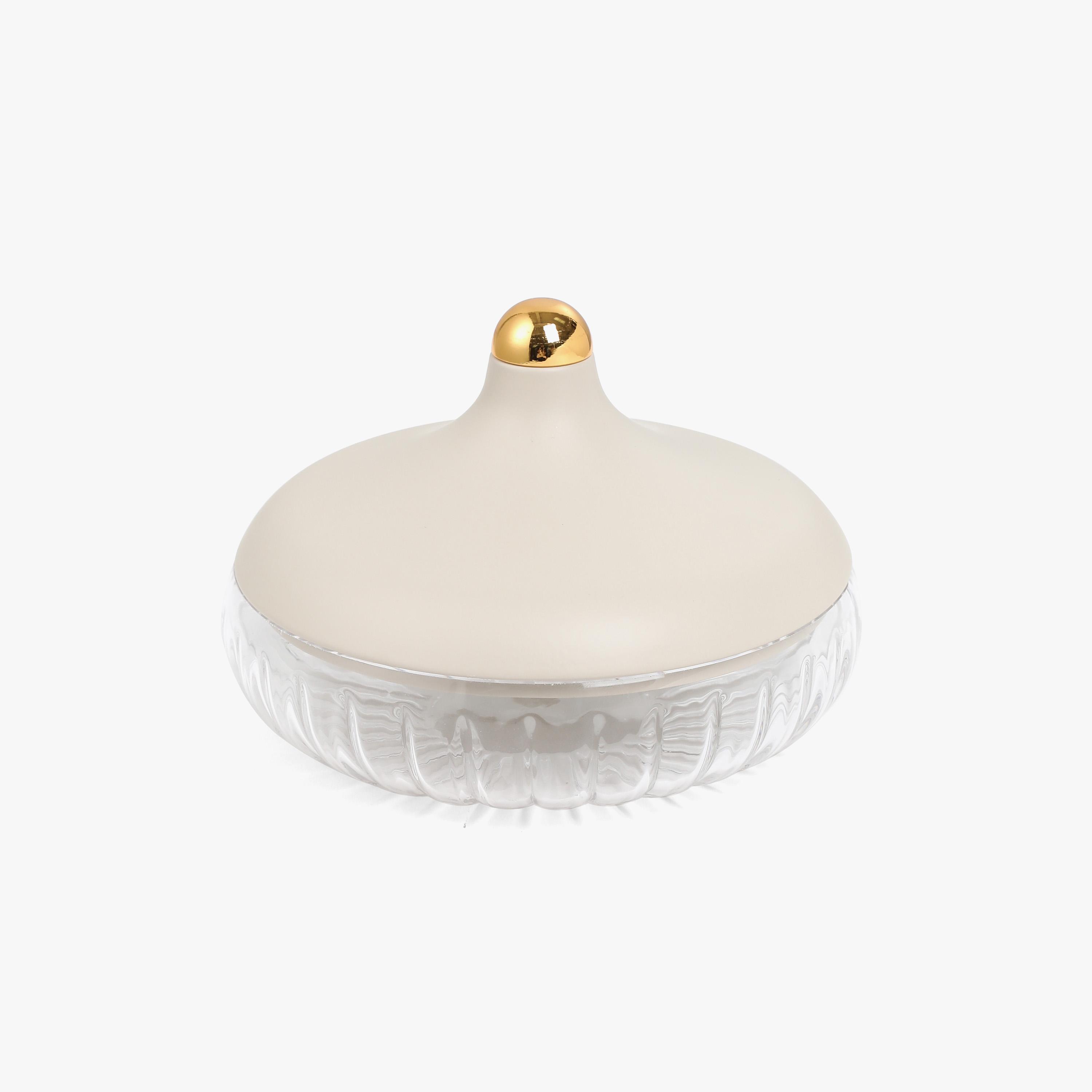 طقم تقديم بزخارف الخط العربي 3 قطع مع غطاء من أوتانتيك-household-dining-dinnerware-bowls-image-4