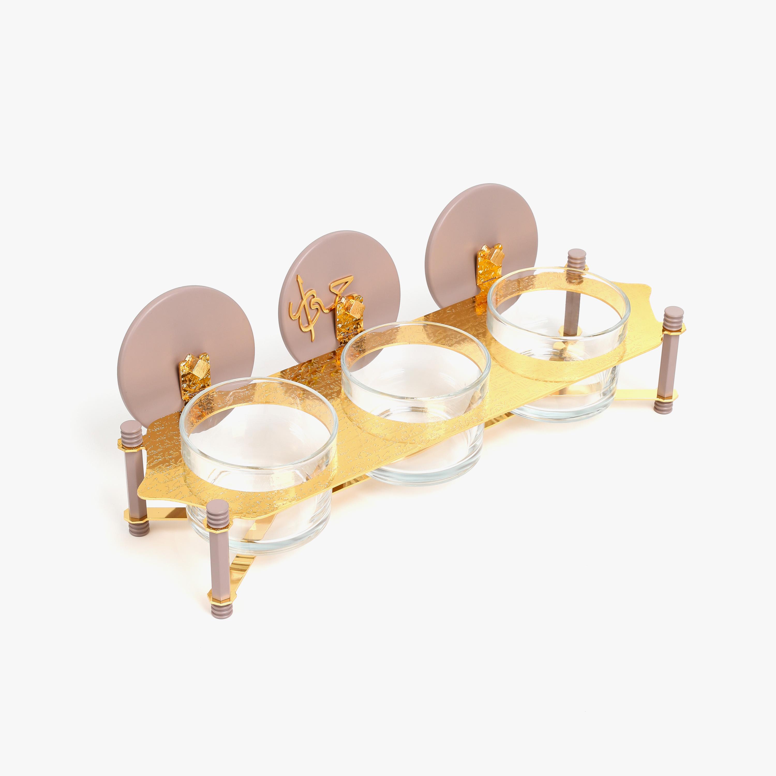 Calligraphy 7-Piece Glass Serving Set with Lid-household-dining-serveware-chipsanddip-image-3