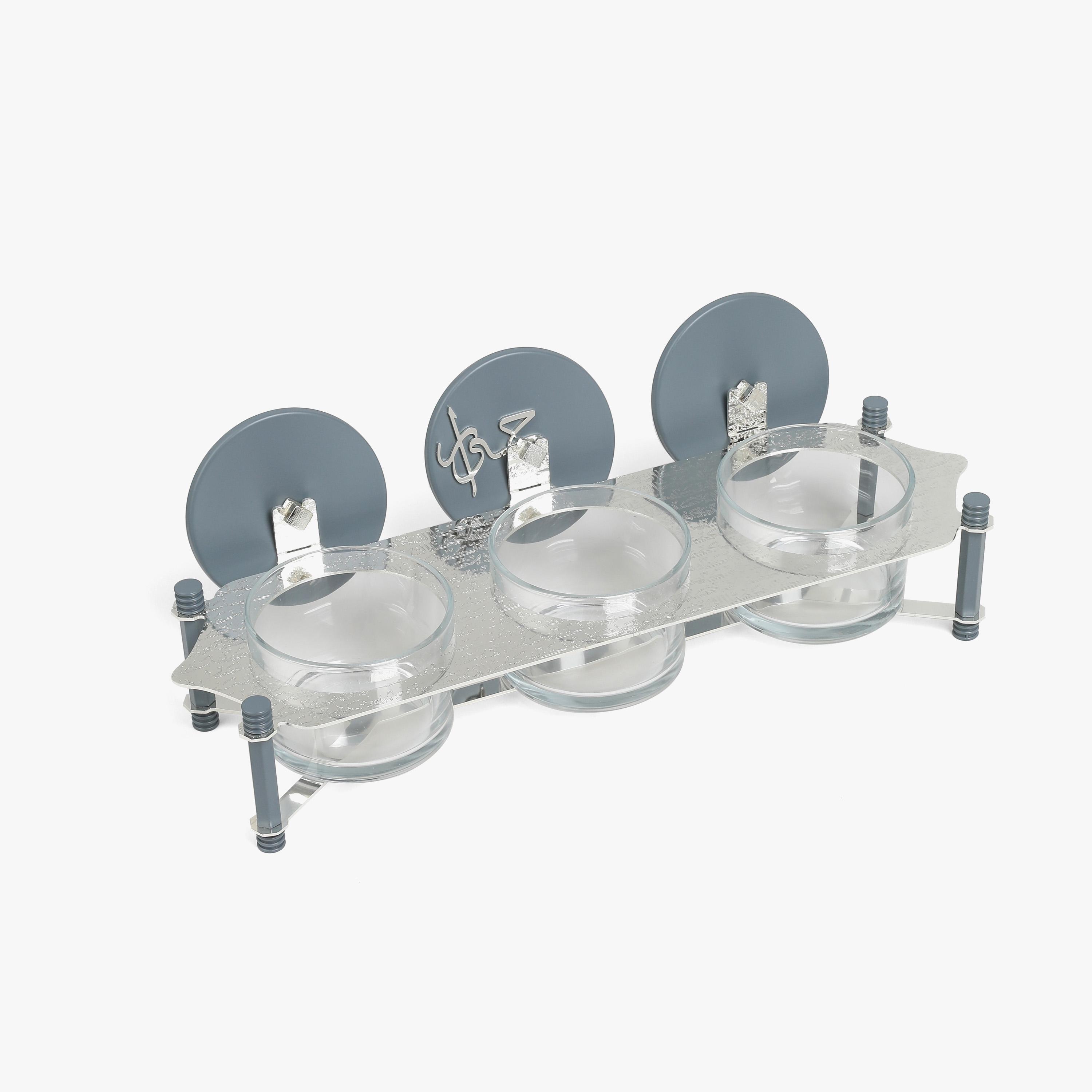 Calligraphy 7-Piece Glass Serving Set-household-dining-serveware-chipsanddip-image-3