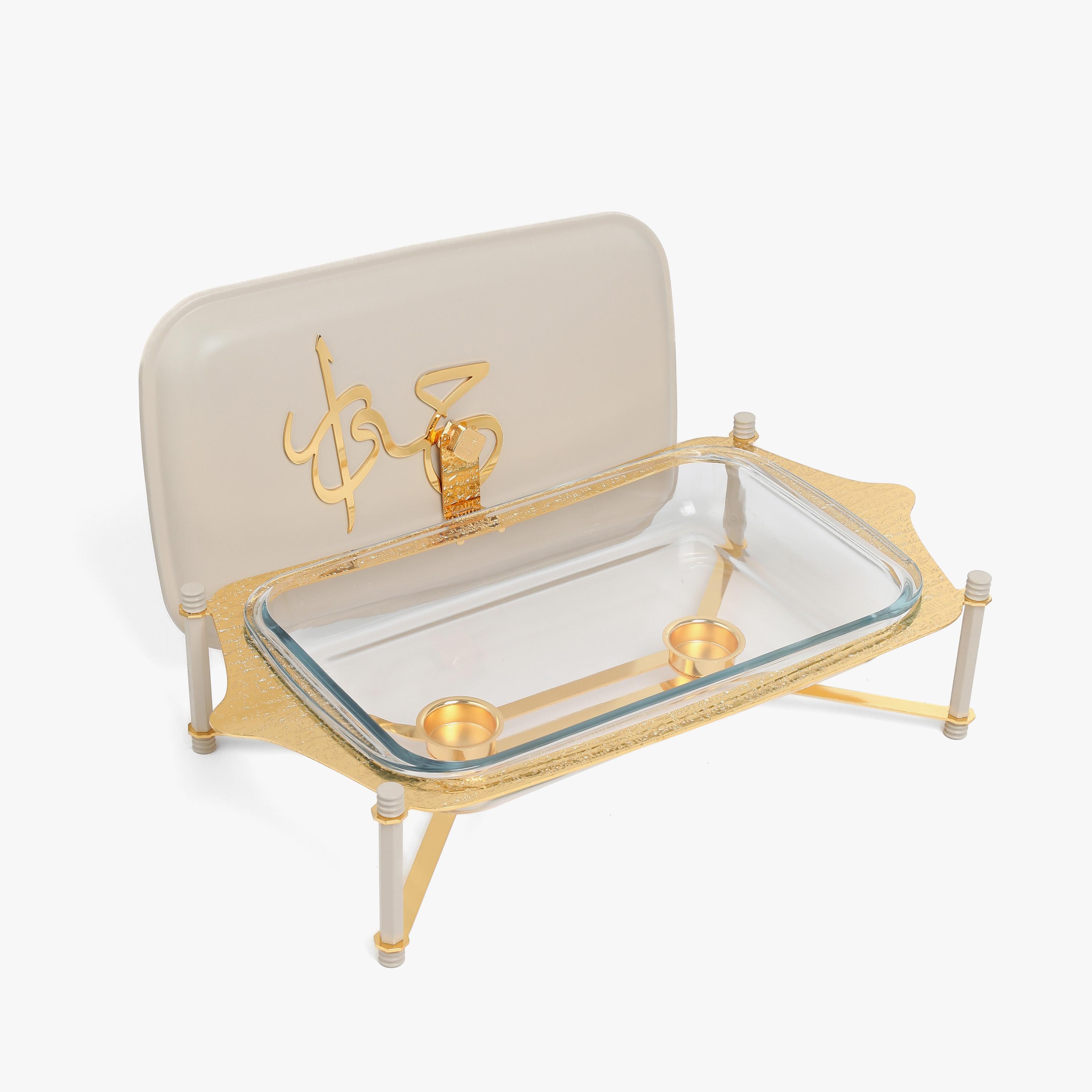 Embellished Food Warmer with Lid and Stand-household-dining-serveware-foodwarmersandcasseroles-image-4