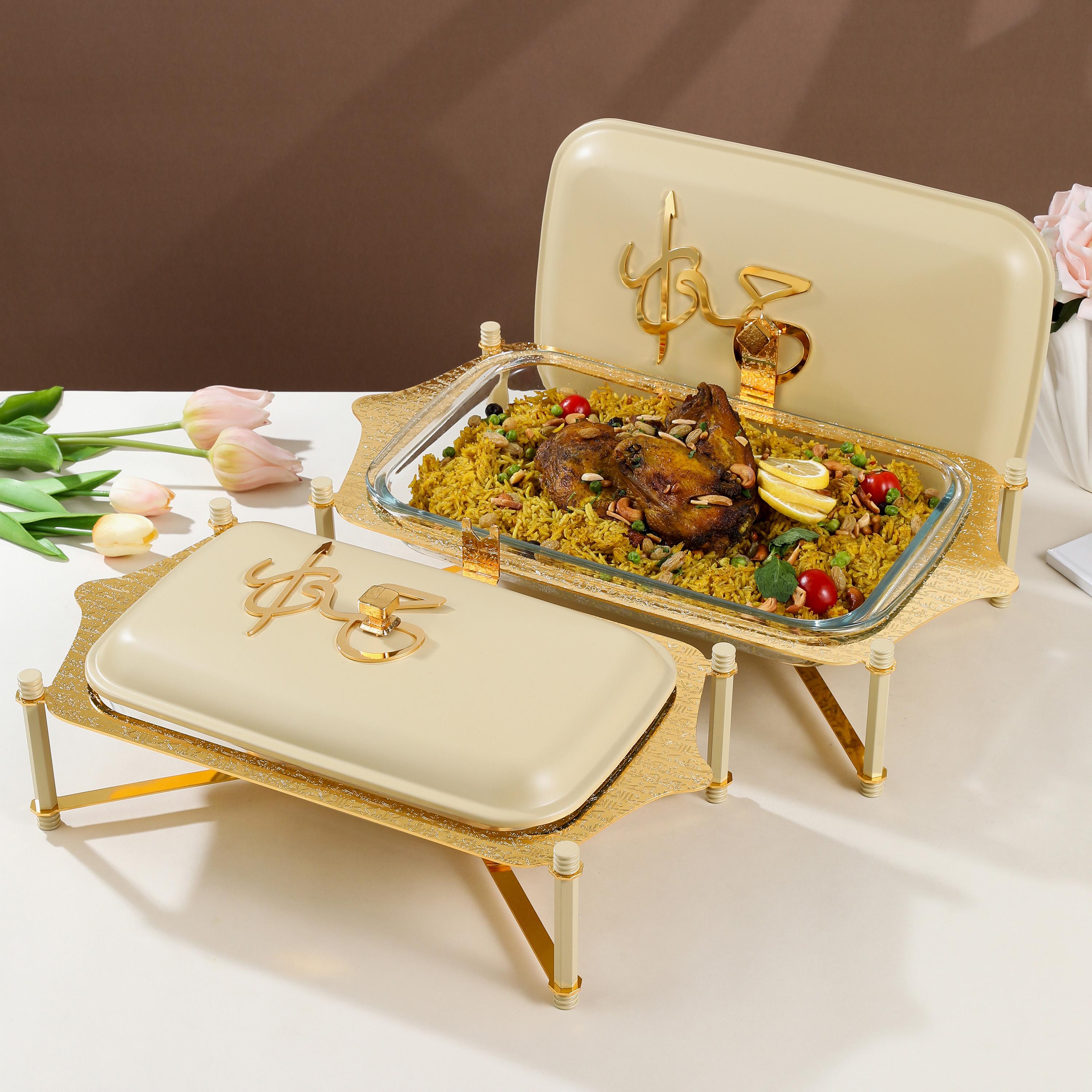 طقم سخان طعام 3 قطع من أوتانتيك-household-dining-serveware-foodwarmersandcasseroles-image-1