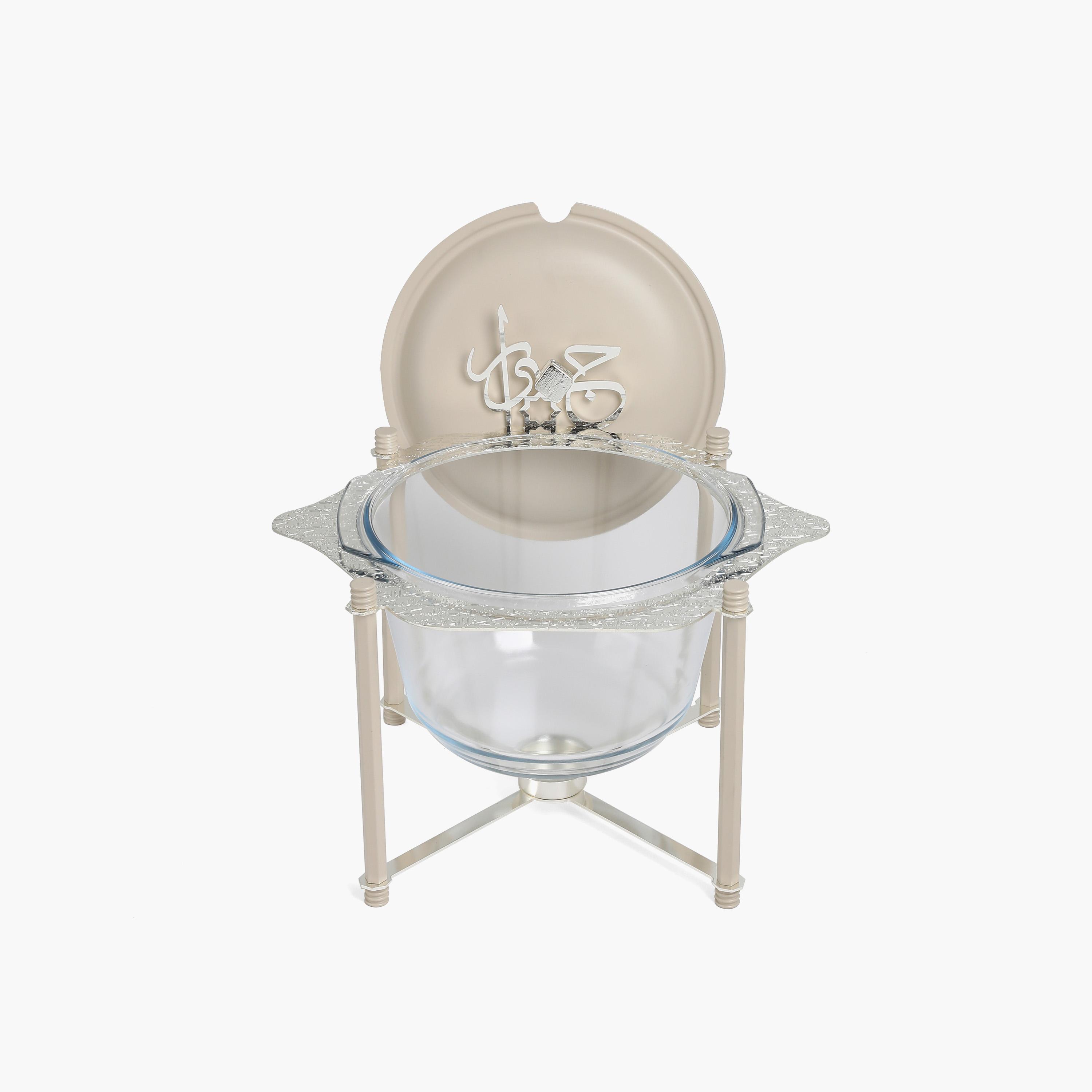 Calligraphy 3-Piece Food Warmer Set-household-dining-serveware-foodwarmersandcasseroles-image-3