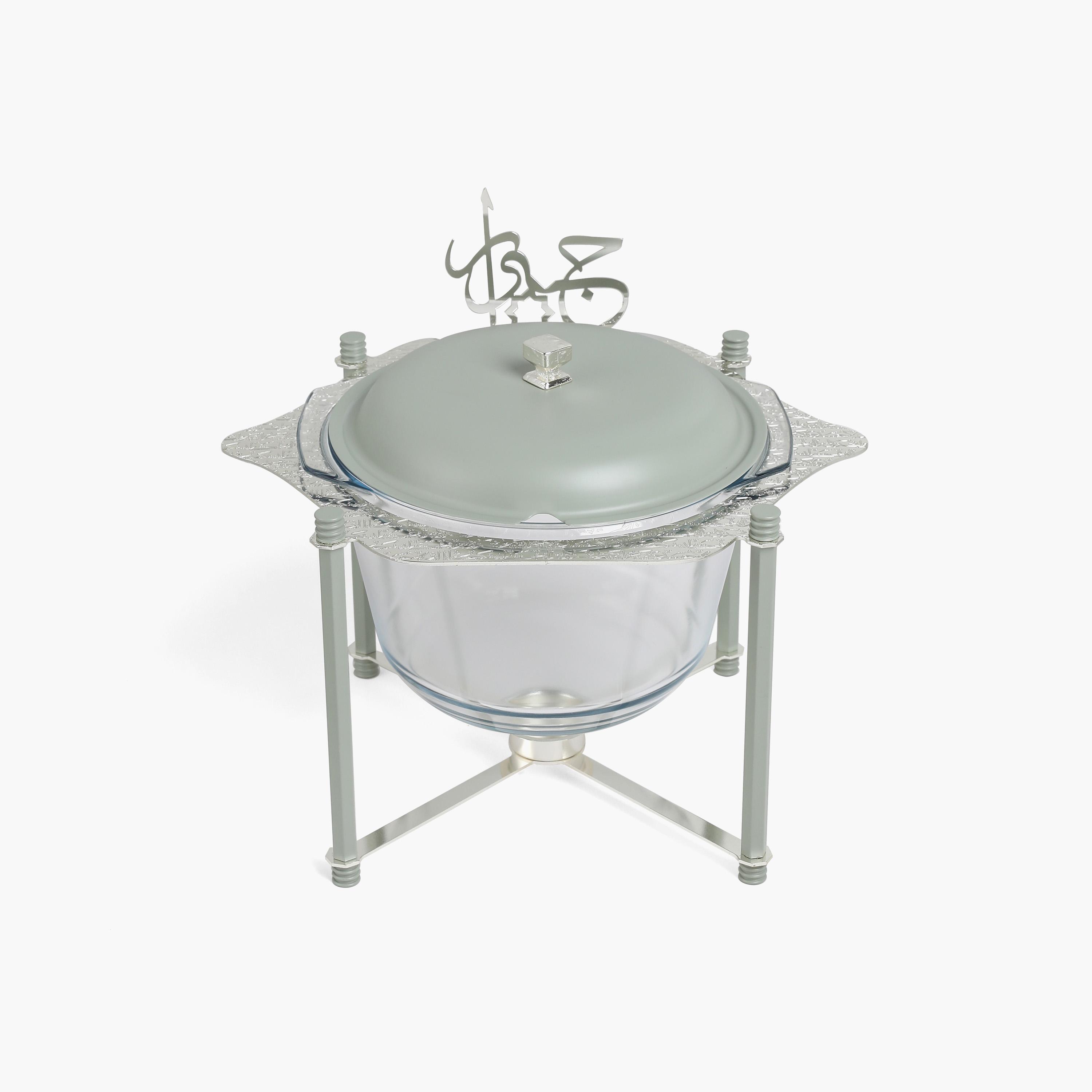 Calligraphy 3-Piece Food Warmer Set-household-dining-serveware-foodwarmersandcasseroles-image-4