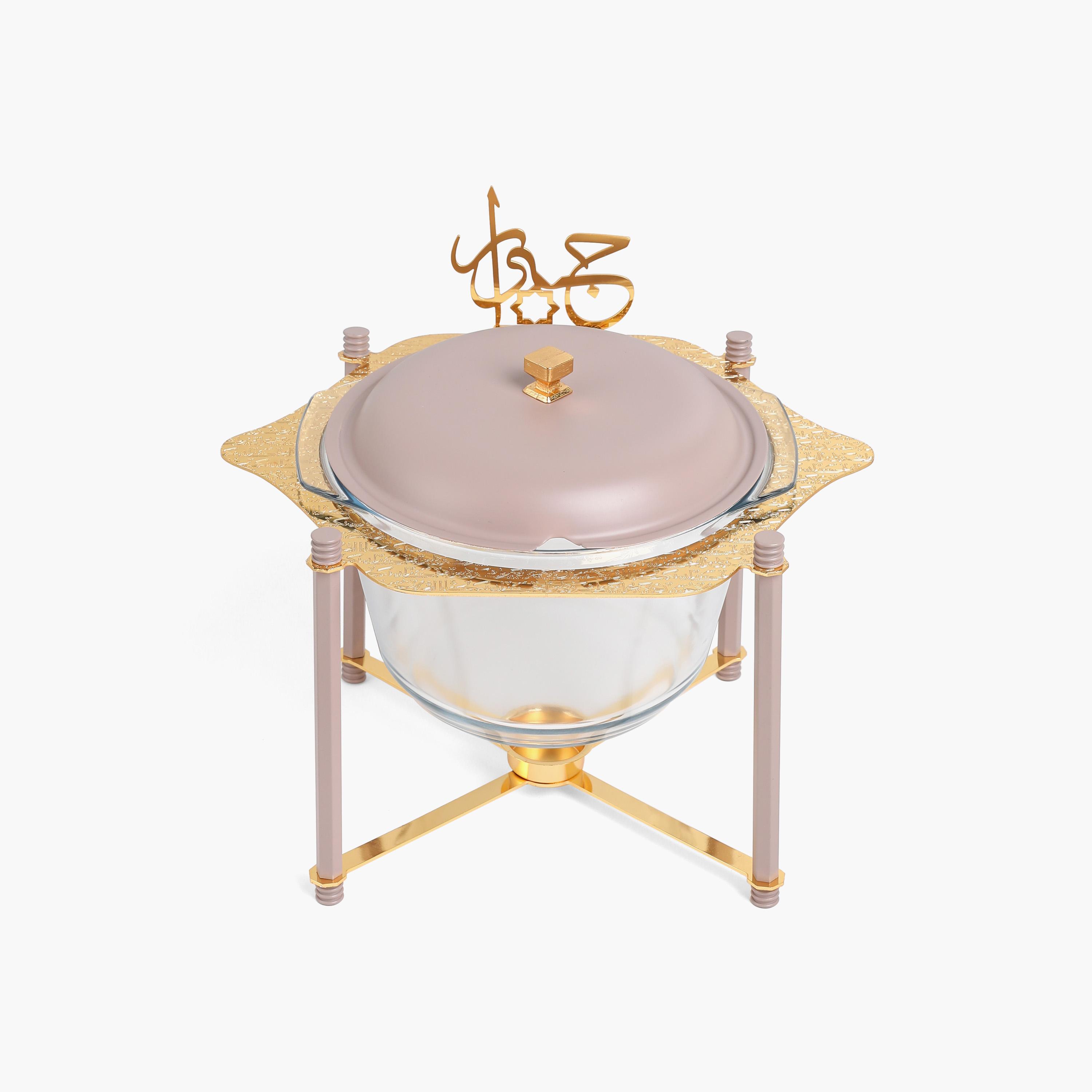 طقم مسخن طعام مزين 3 قطع من أوتانتيك-household-dining-serveware-foodwarmersandcasseroles-image-4