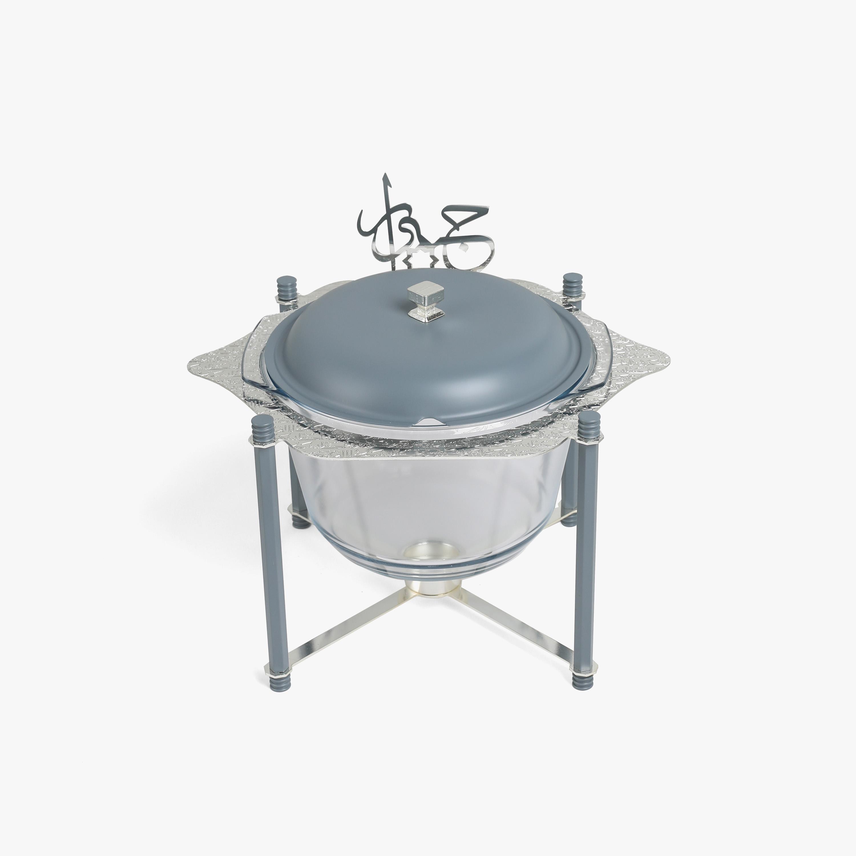 طقم تسخين طعام بزخارف خط عربي 3 قطع من أوتانتيك-household-dining-serveware-foodwarmersandcasseroles-image-2