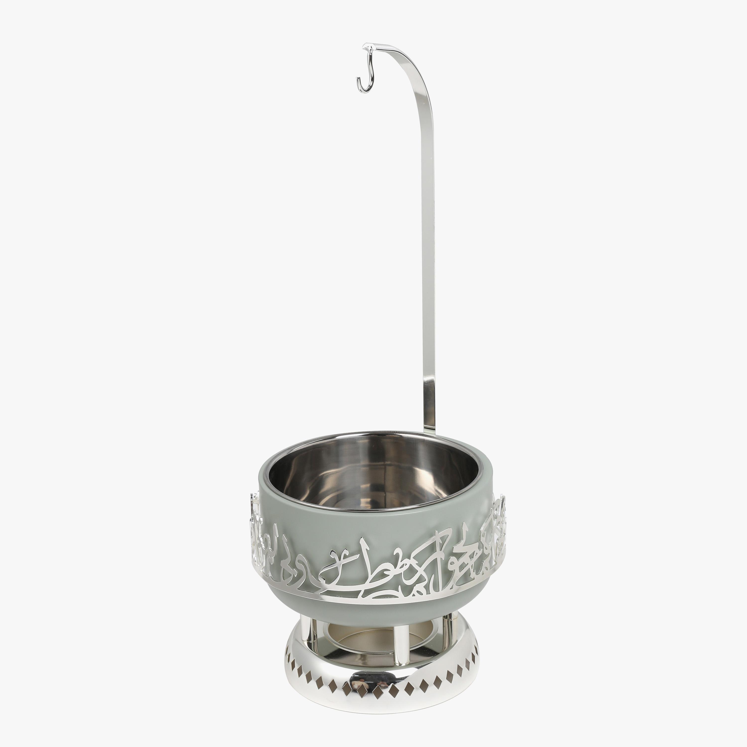 طقم تسخين طعام ستانلس ستيل بتزيينات الخط العربي 3 قطع من أوتانتيك-household-dining-serveware-foodwarmersandcasseroles-image-4