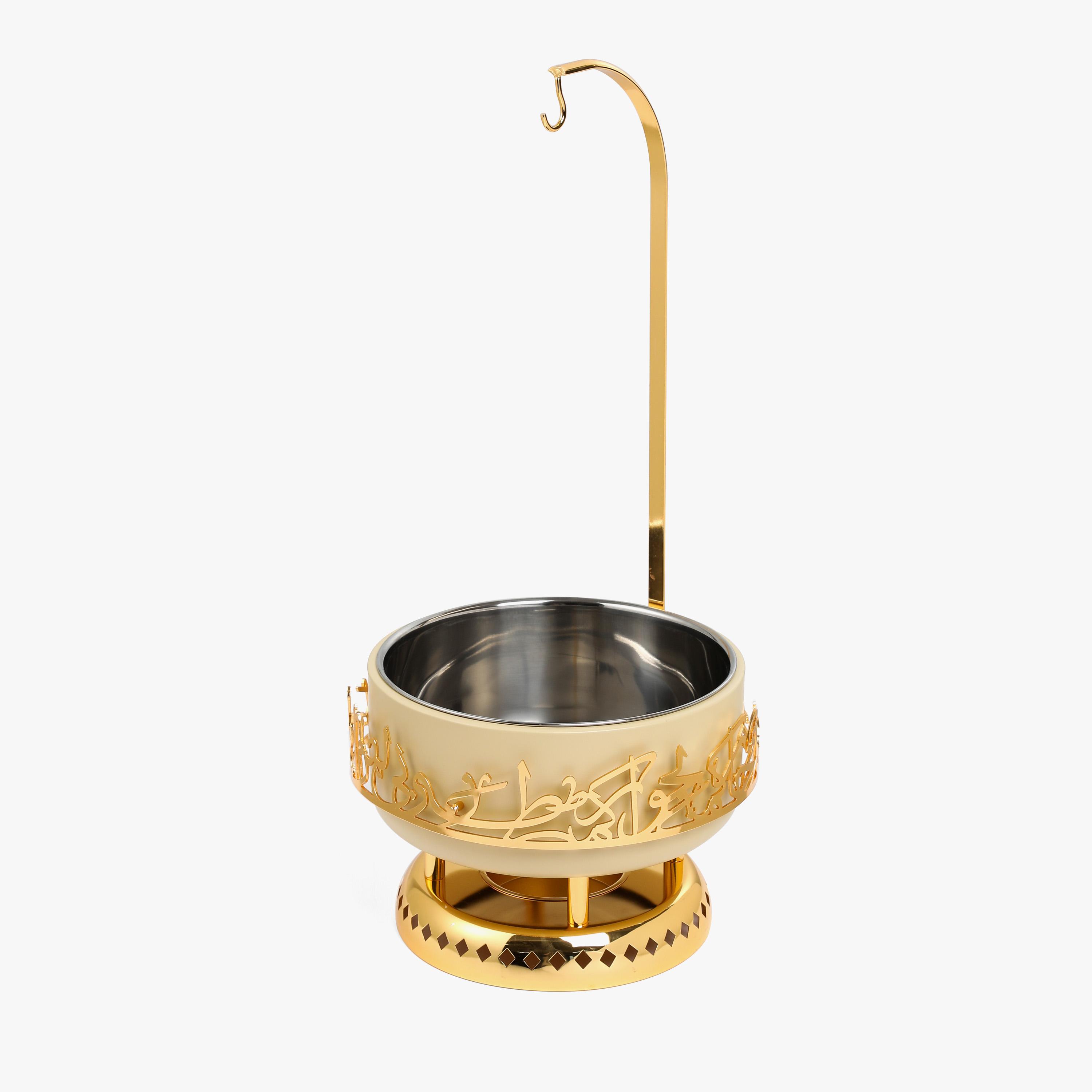 طقم سخانات طعام ستانلس ستيل بزينة خط عربي 3 قطع من أوتانتيك-household-dining-serveware-foodwarmersandcasseroles-image-5