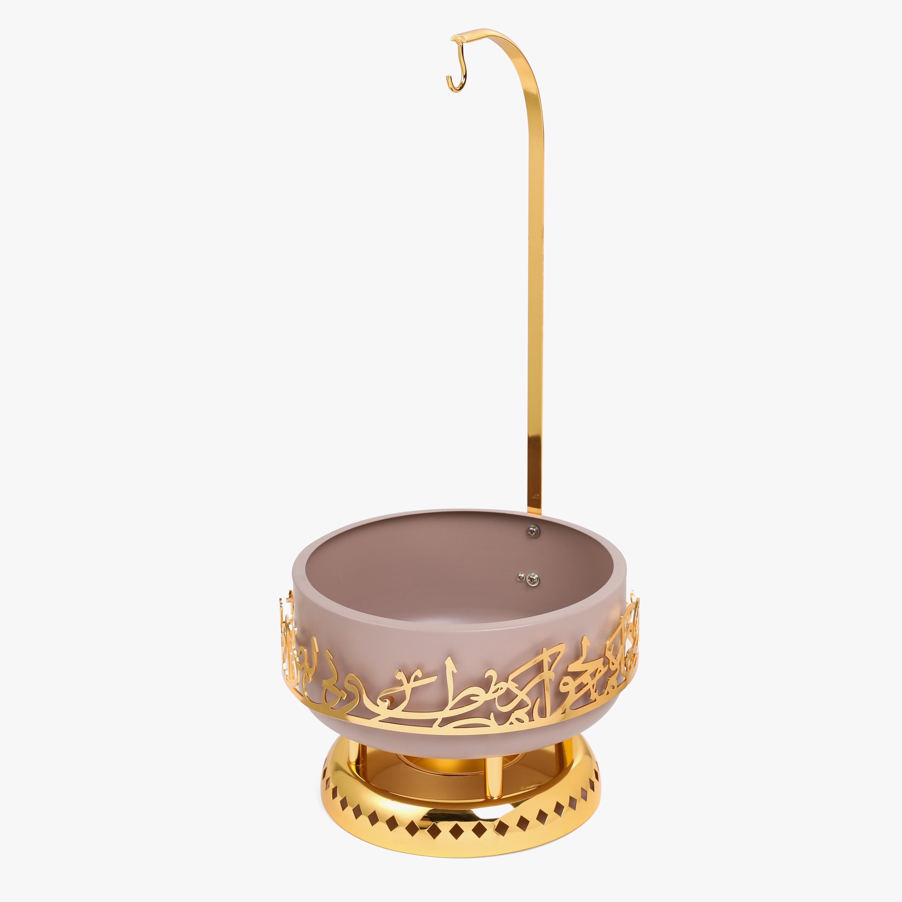 طقم سخانات طعام ستانلس ستيل بزينة خط عربي 3 قطع من أوتانتيك-household-dining-serveware-foodwarmersandcasseroles-image-3