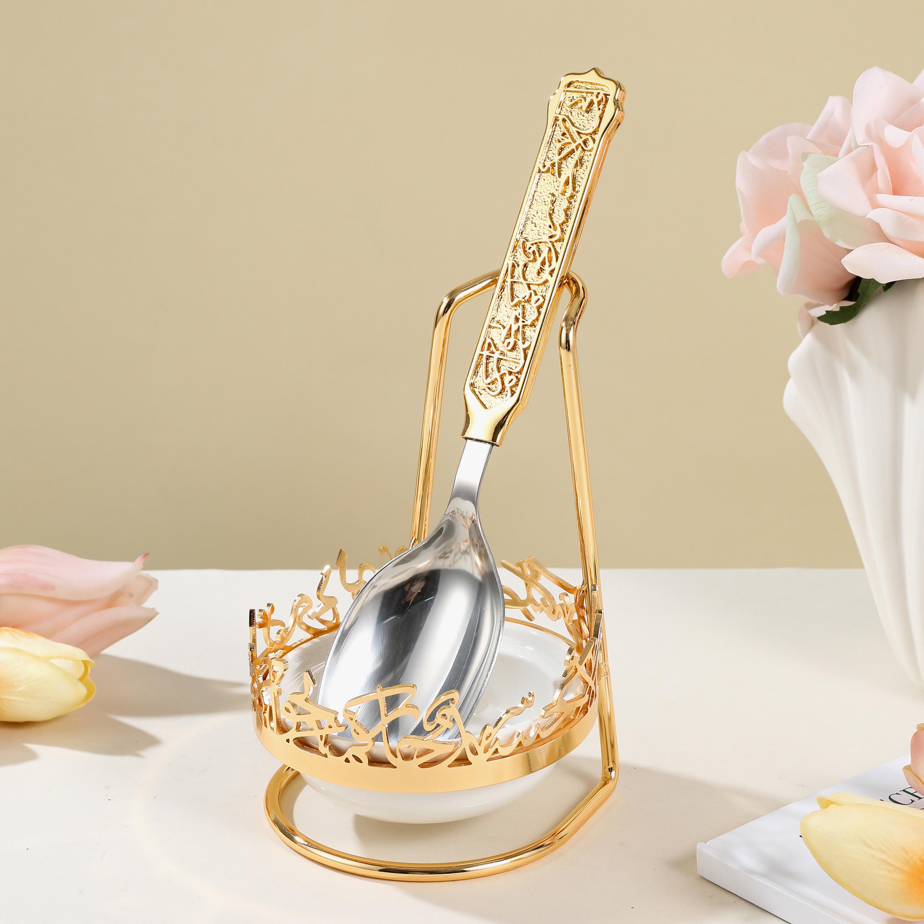 Arabic Calligraphy 3-Piece Buffet Set-household-dining-cutlery-spoonsforksandknives-image-1