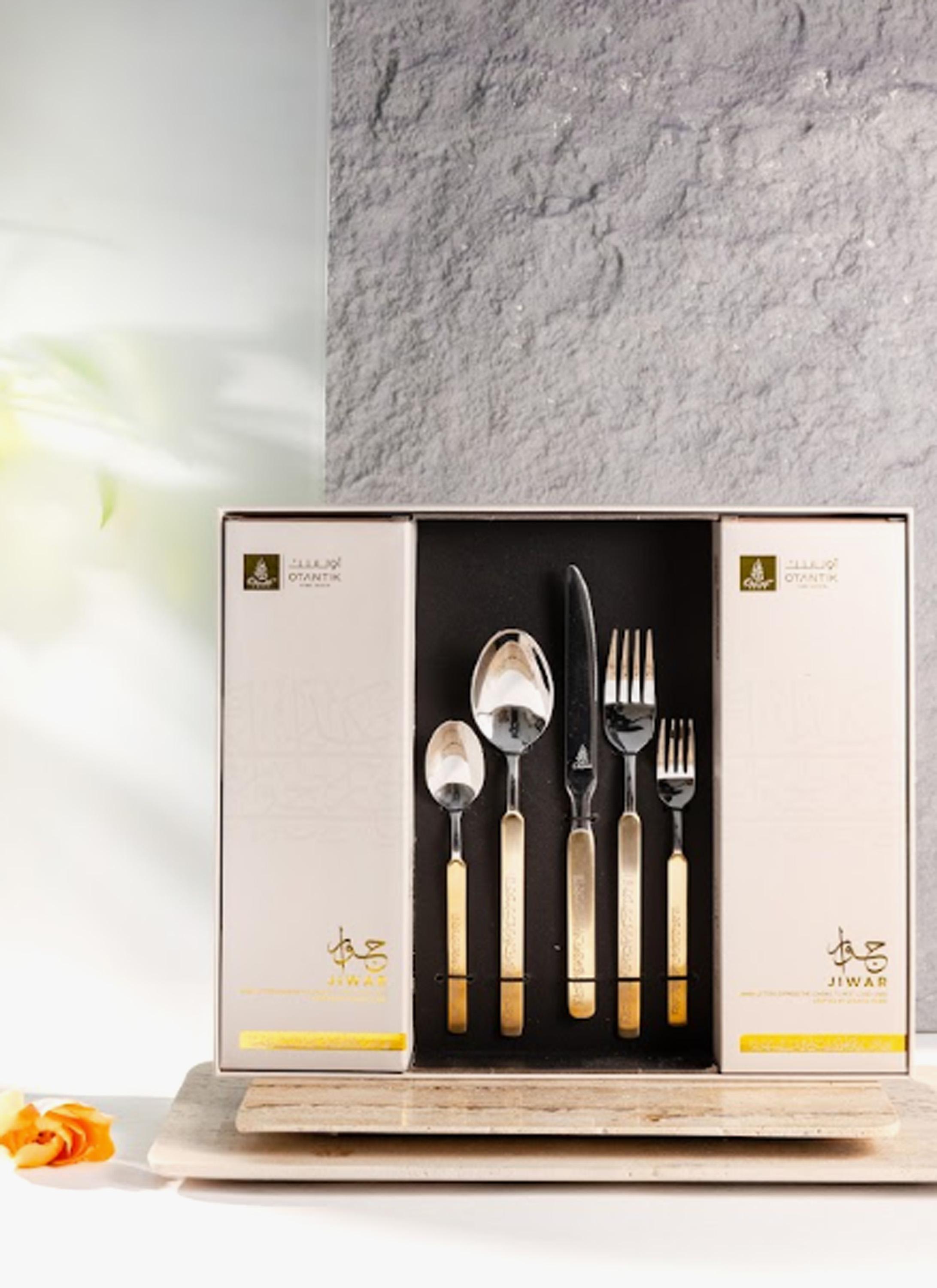 طقم أدوات مائدة ستانليس ستيل 24 قطعة من أوتانتيك-household-dining-cutlery-cutlerysets-image-1