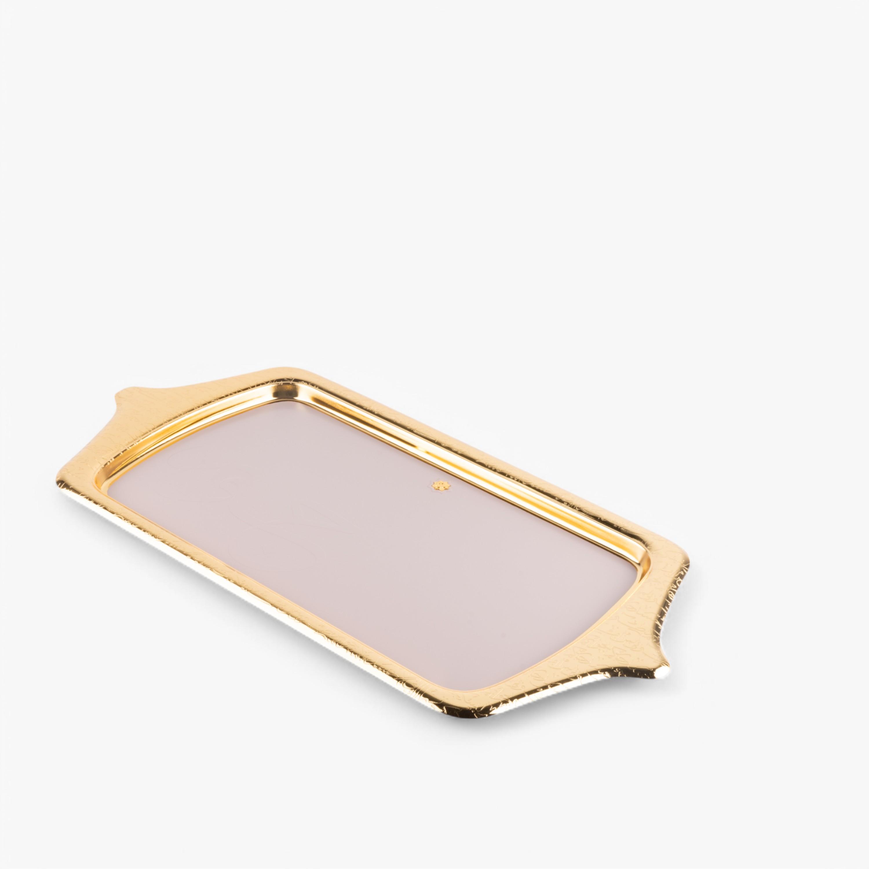 Embossed  Stainless Steel Serving Tray-household-dining-serveware-servingtrays-image-3