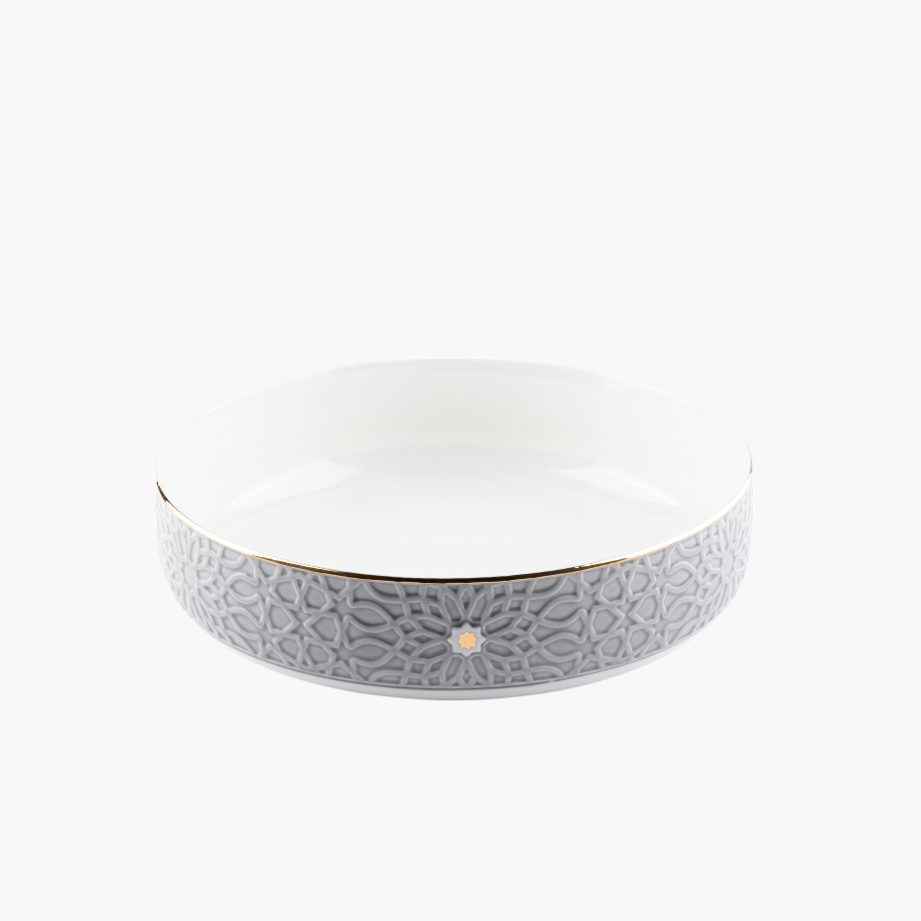 وعاء تقديم بورسلان منقوش من أوتانتيك-household-dining-dinnerware-bowls-image-1