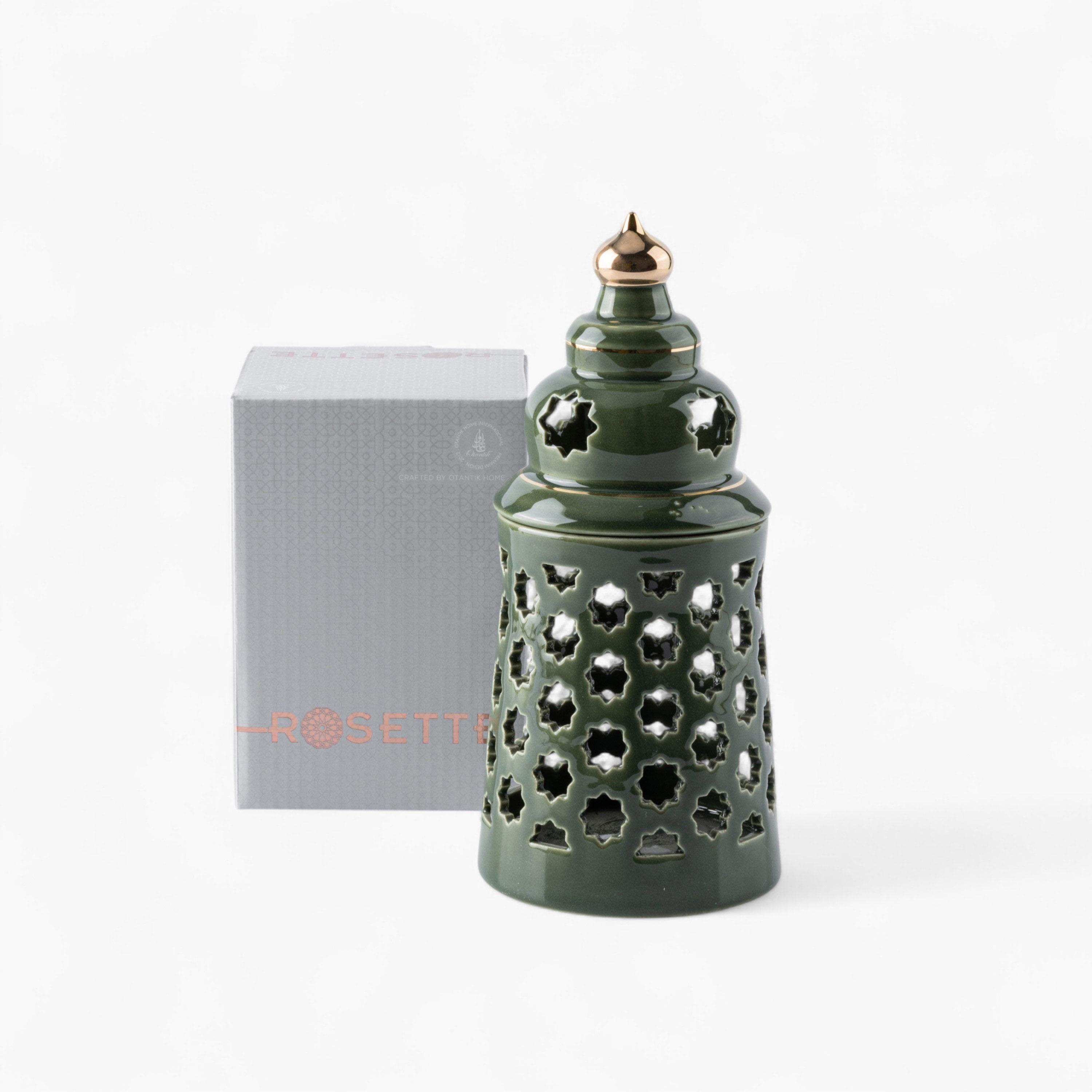 Flameless Candle with Porcelain Candleholder-household-decor-candleholdersandlanterns-image-2
