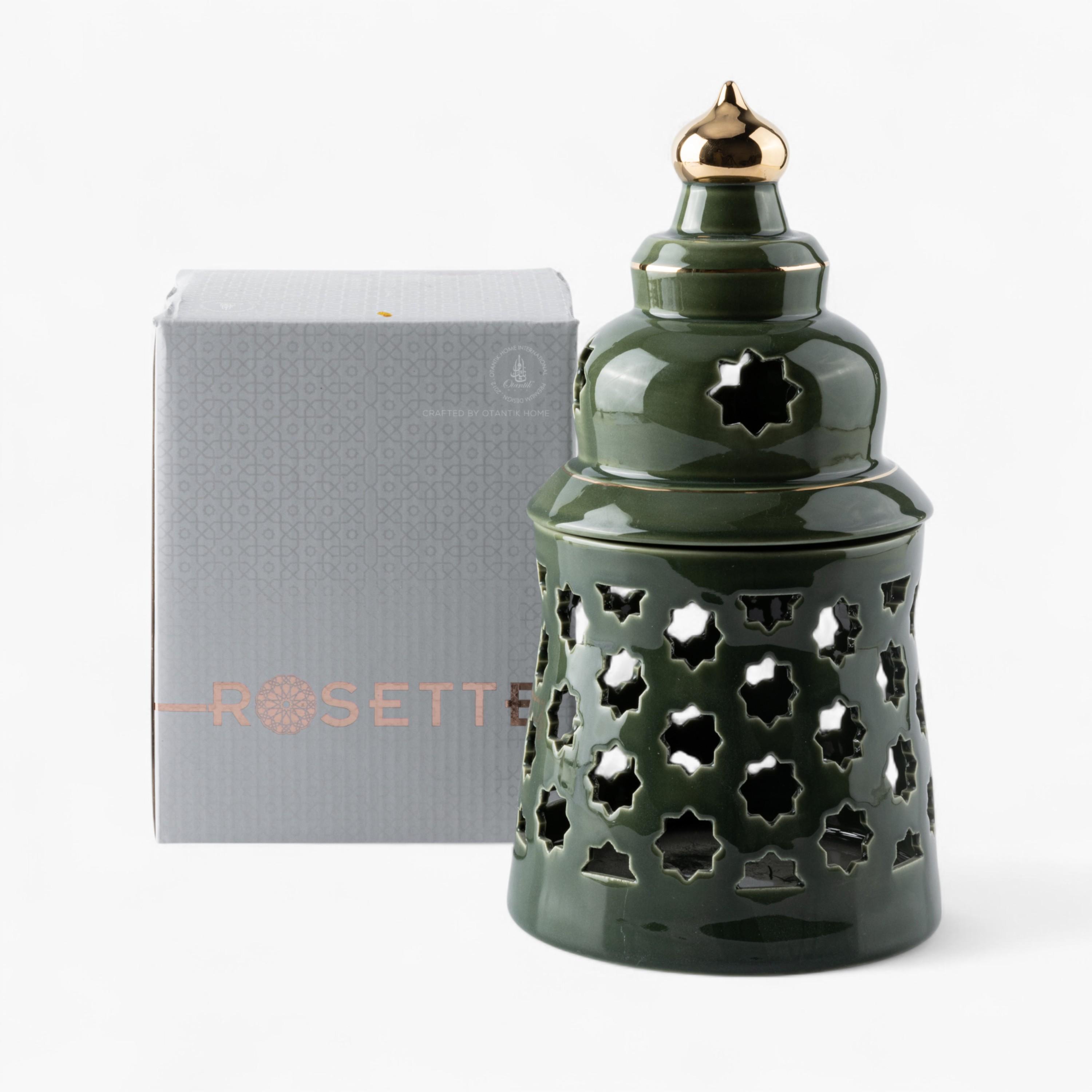 Flameless Candle with Porcelain Candleholder-household-decor-candleholdersandlanterns-image-2