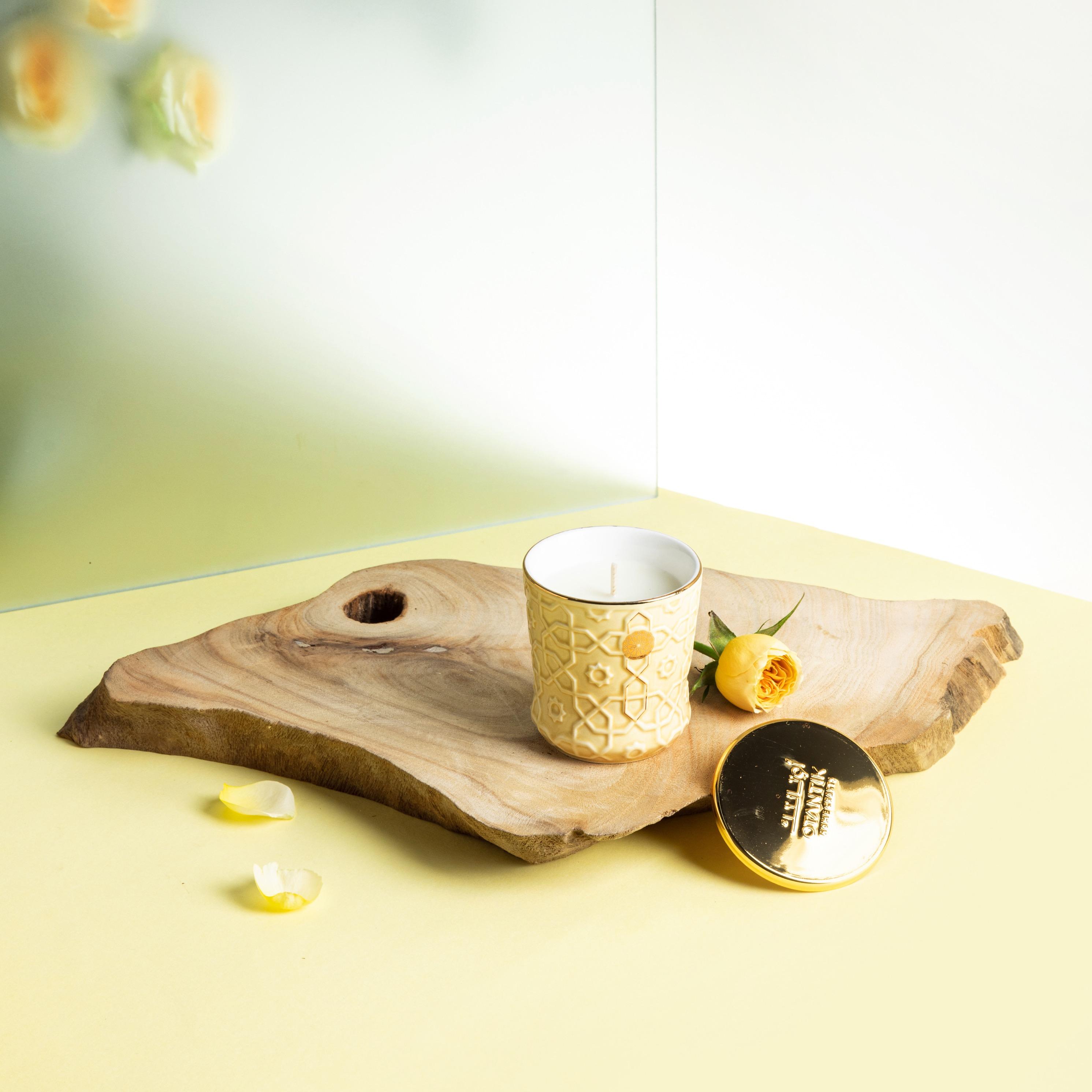 Decorative Jar Candle with Lid-household-homefragrance-candles-image-1