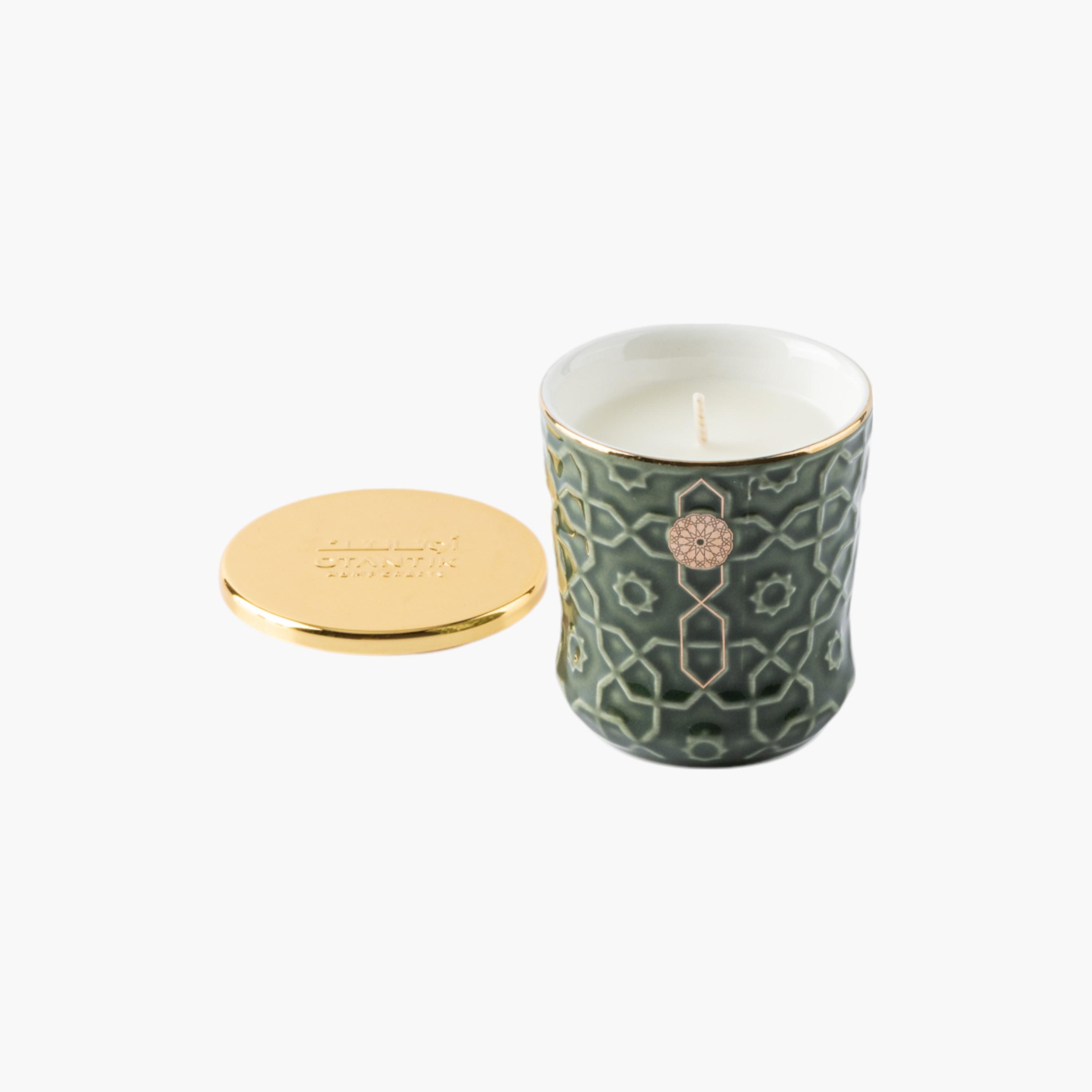 جرة شمع ديكور مع غطاء من أوتانتيك-household-homefragrance-candles-image-2