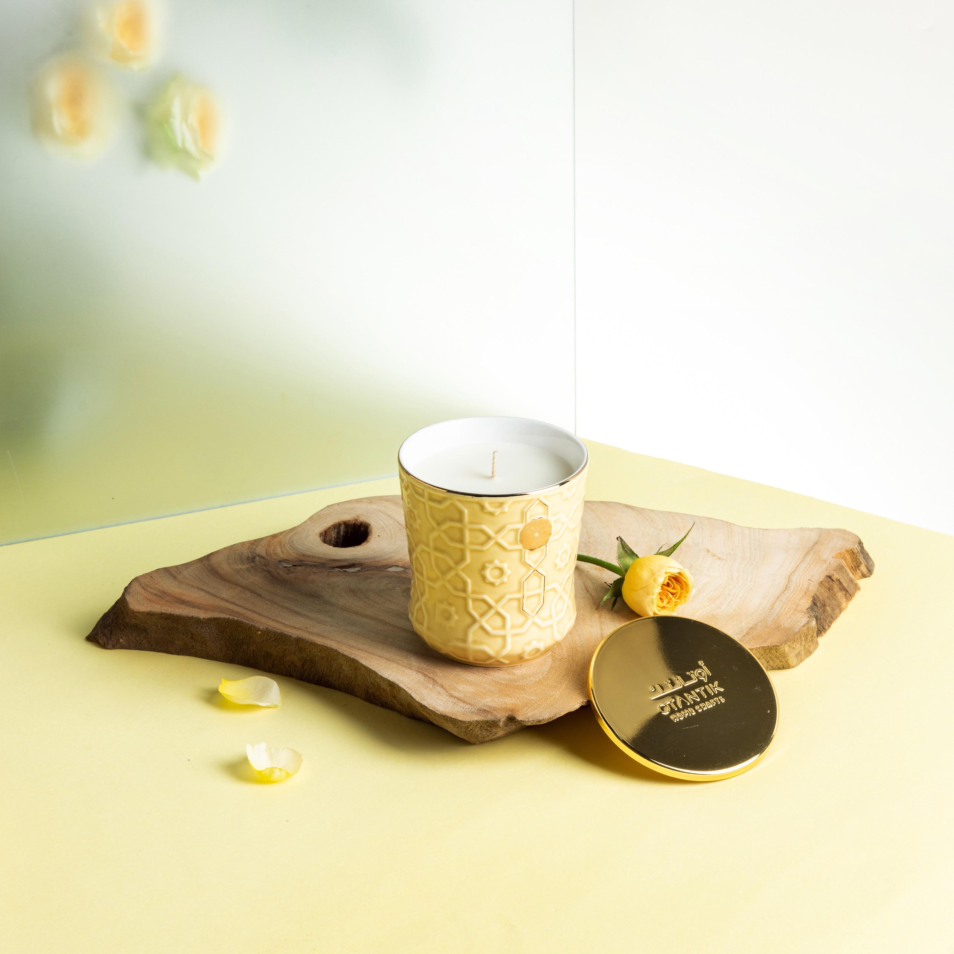 Decorative Jar Candle with Lid-household-homefragrance-candles-image-1