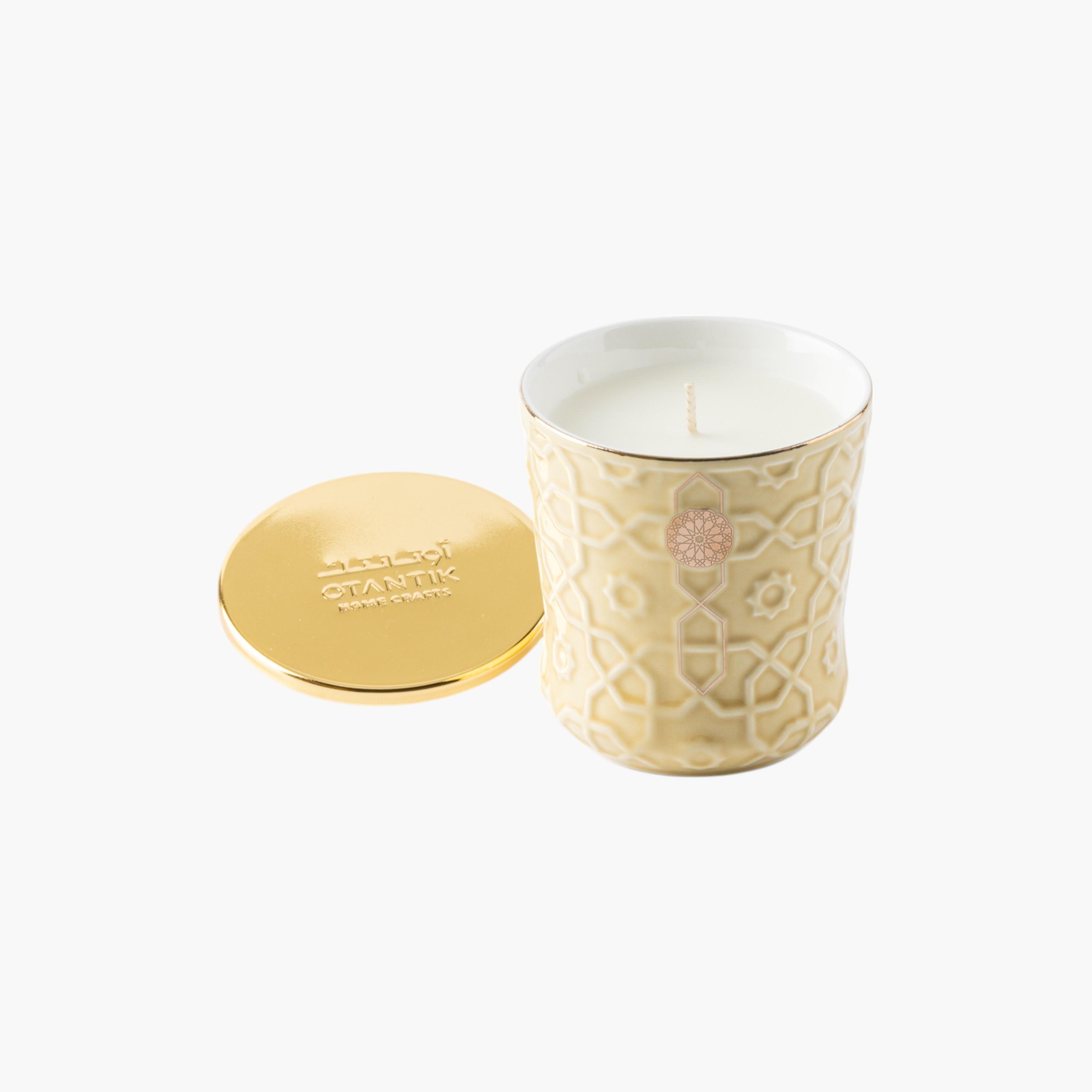 جرة شمع ديكور مع غطاء من أوتانتيك-household-homefragrance-candles-image-3