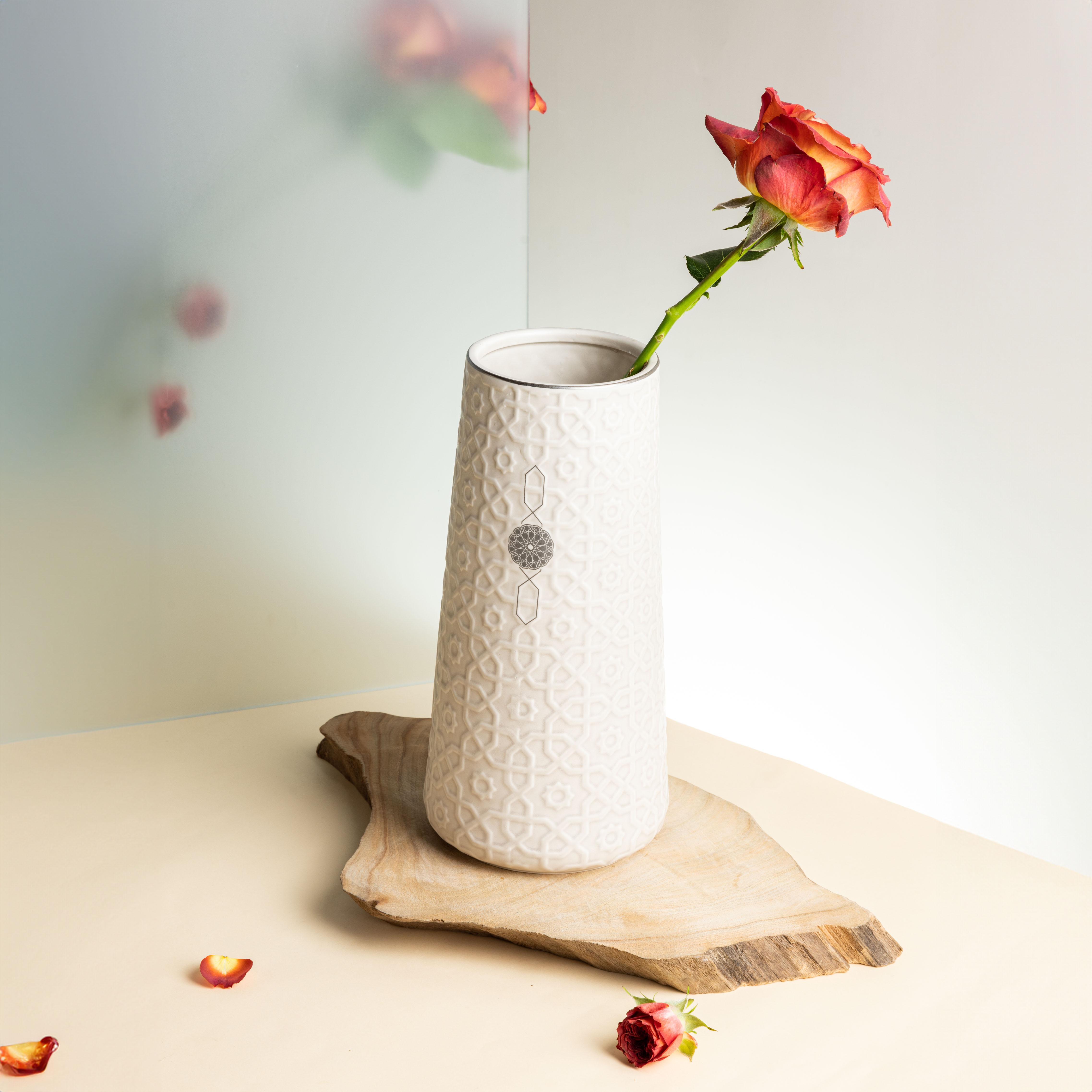 Porcelain Flower Vase-household-decor-vasesandbowls-image-1