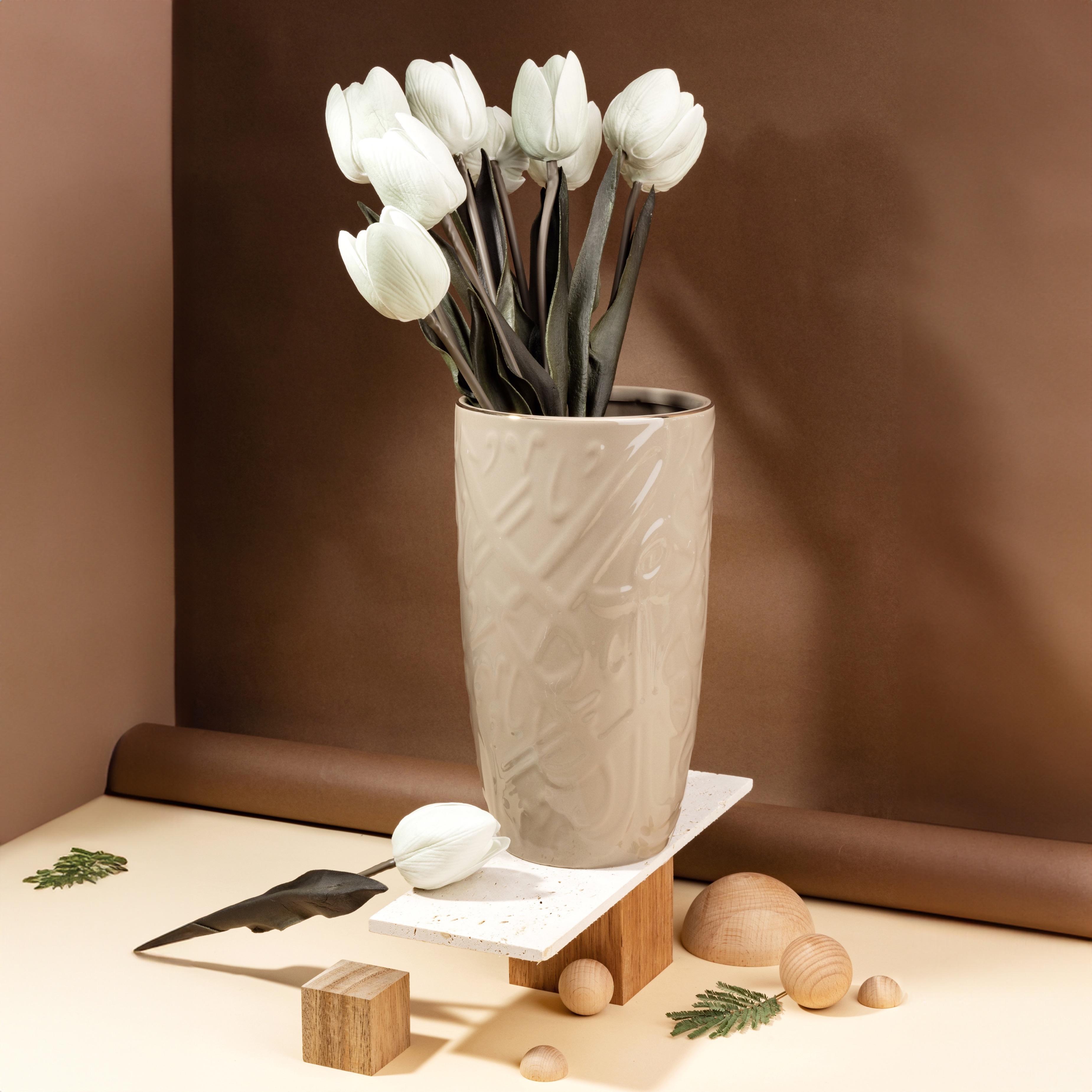 مزهرية بورسلان بنقوش الخط العربي من أوتانتيك-household-decor-vasesandbowls-image-1