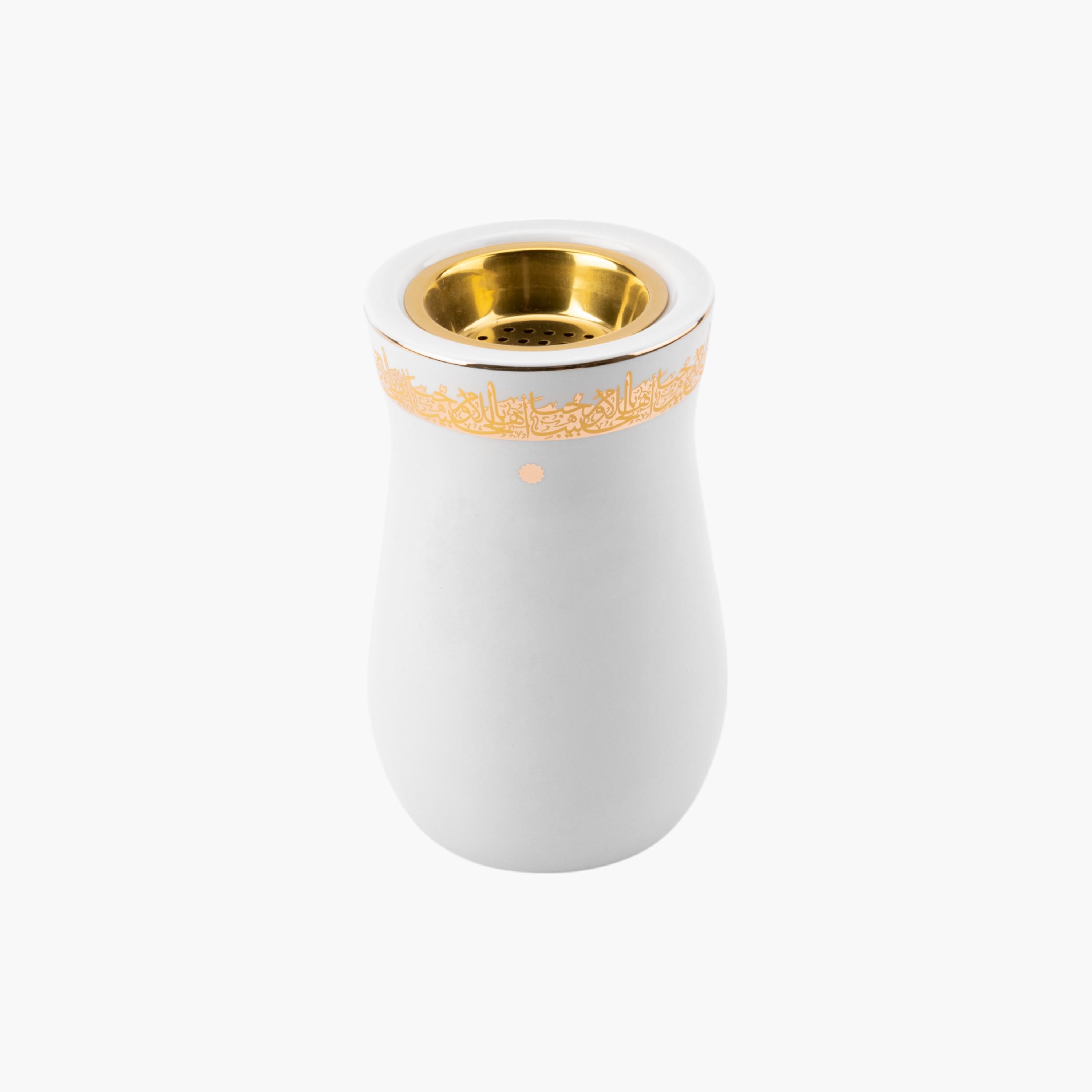 Arabic Print Porcelain Incense Burner-household-homefragrance-burners-image-2
