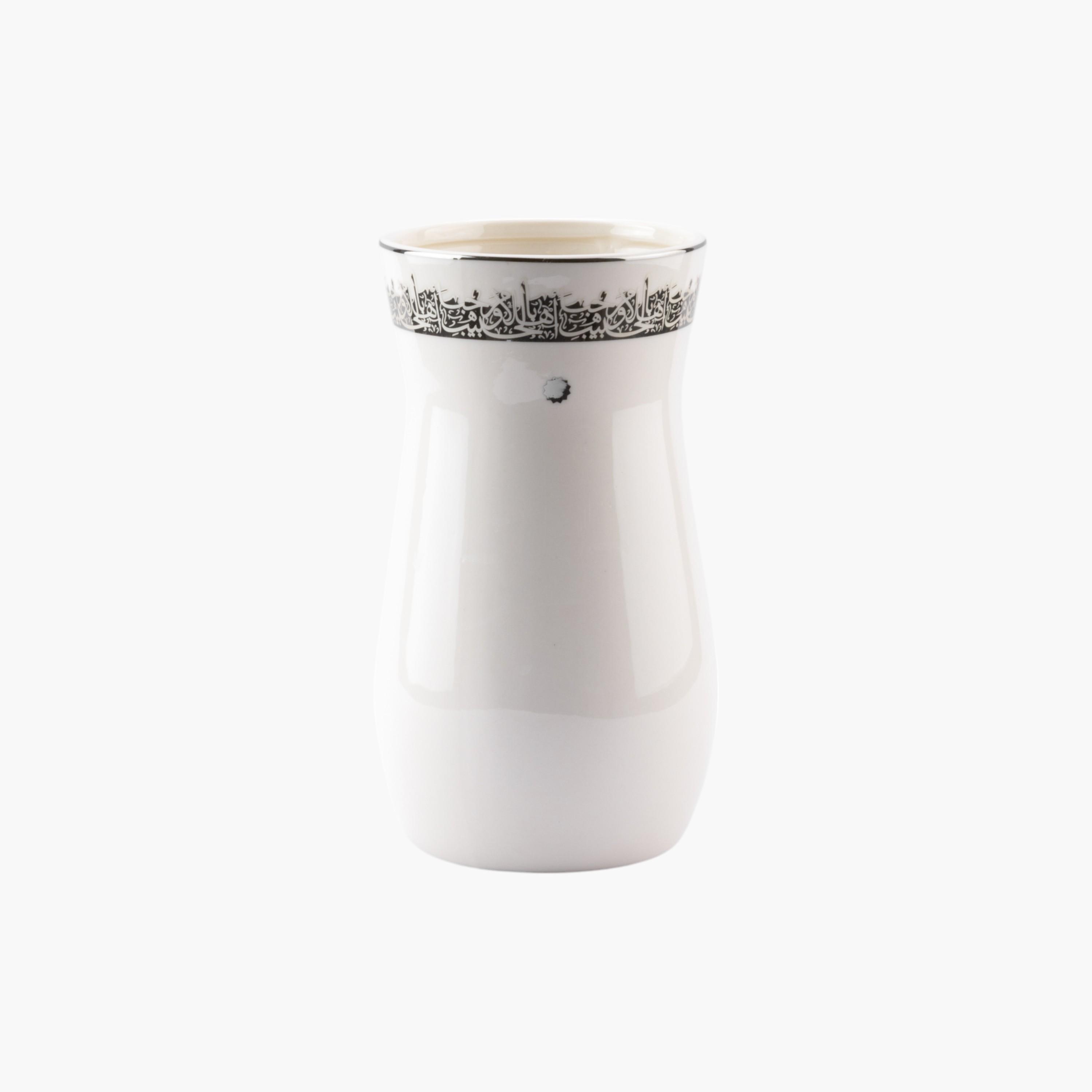 مزهرية بورسلان بطبعات عربية من أوتانتيك-household-decor-vasesandbowls-image-2