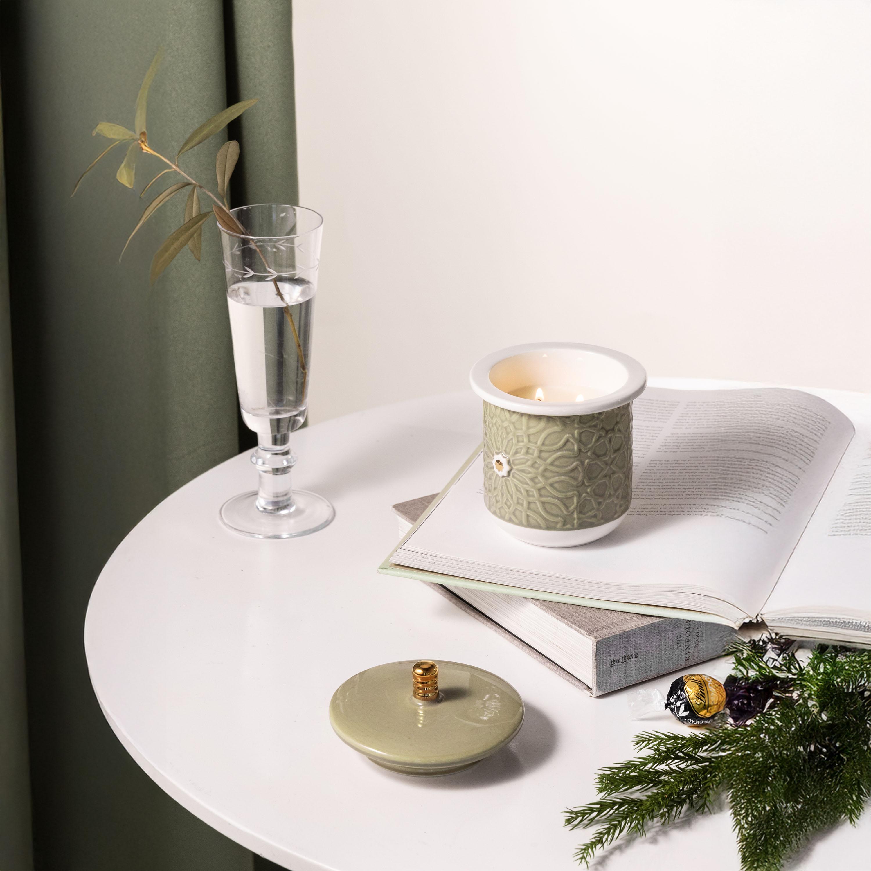 Embossed Porcelain Jar Candle-household-homefragrance-candles-image-1