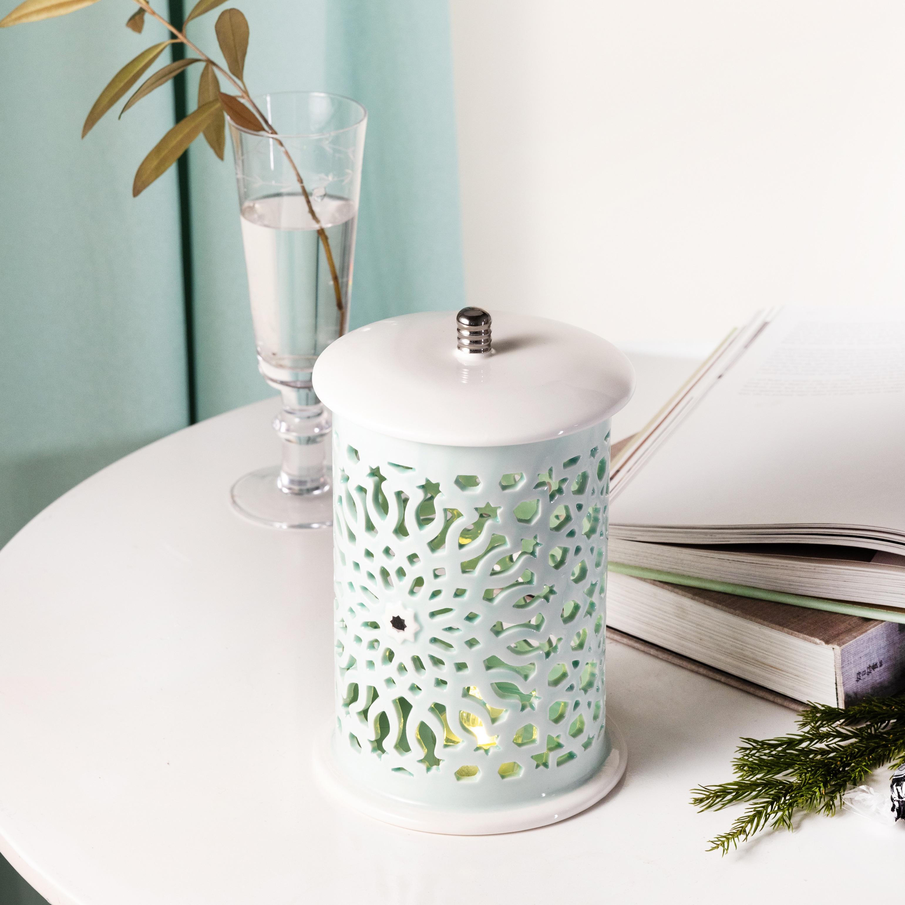 حامل شموع ديكور بورسلان من أوتانتيك-household-decor-candleholdersandlanterns-image-1