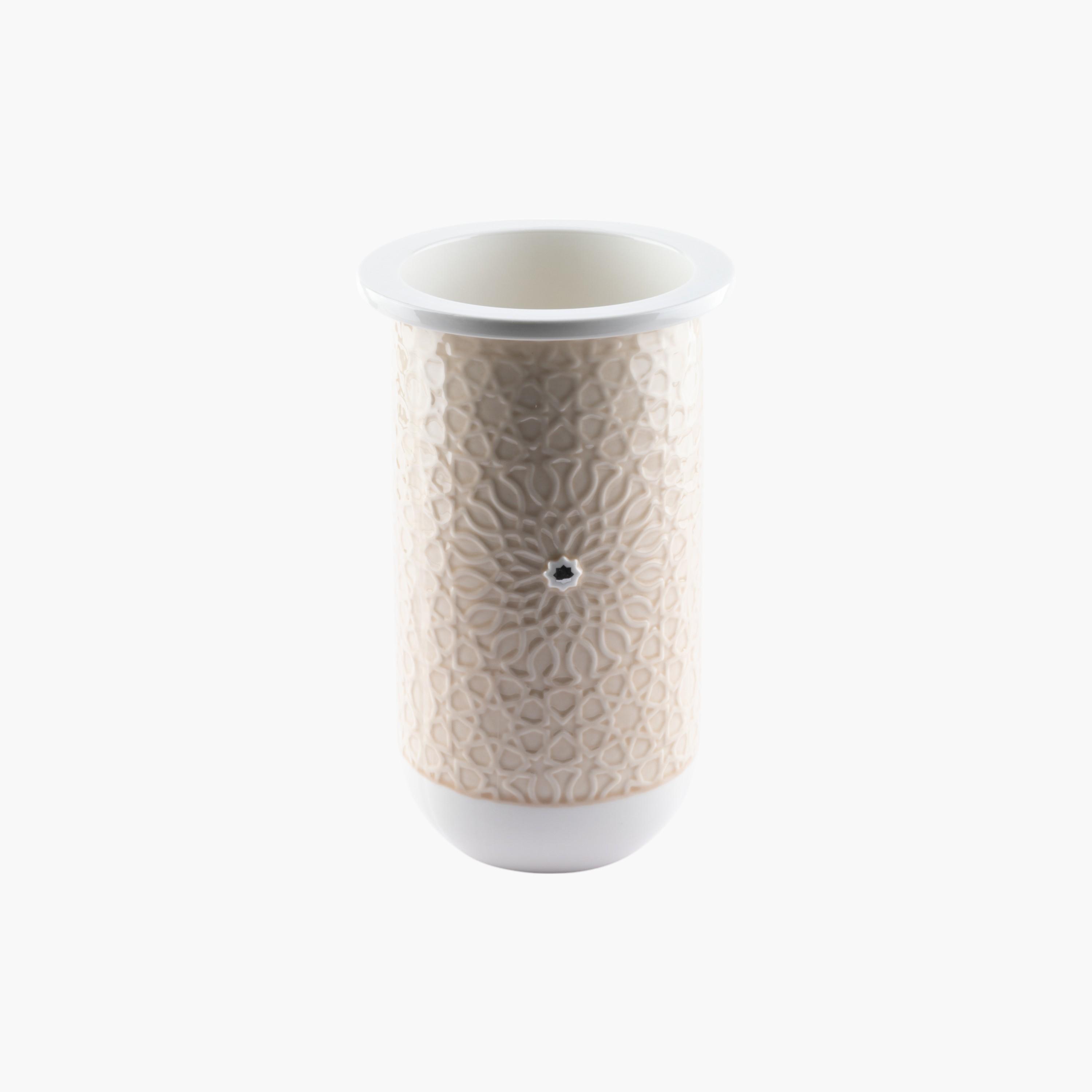 Embossed Porcelain Vase-household-decor-vasesandbowls-image-2